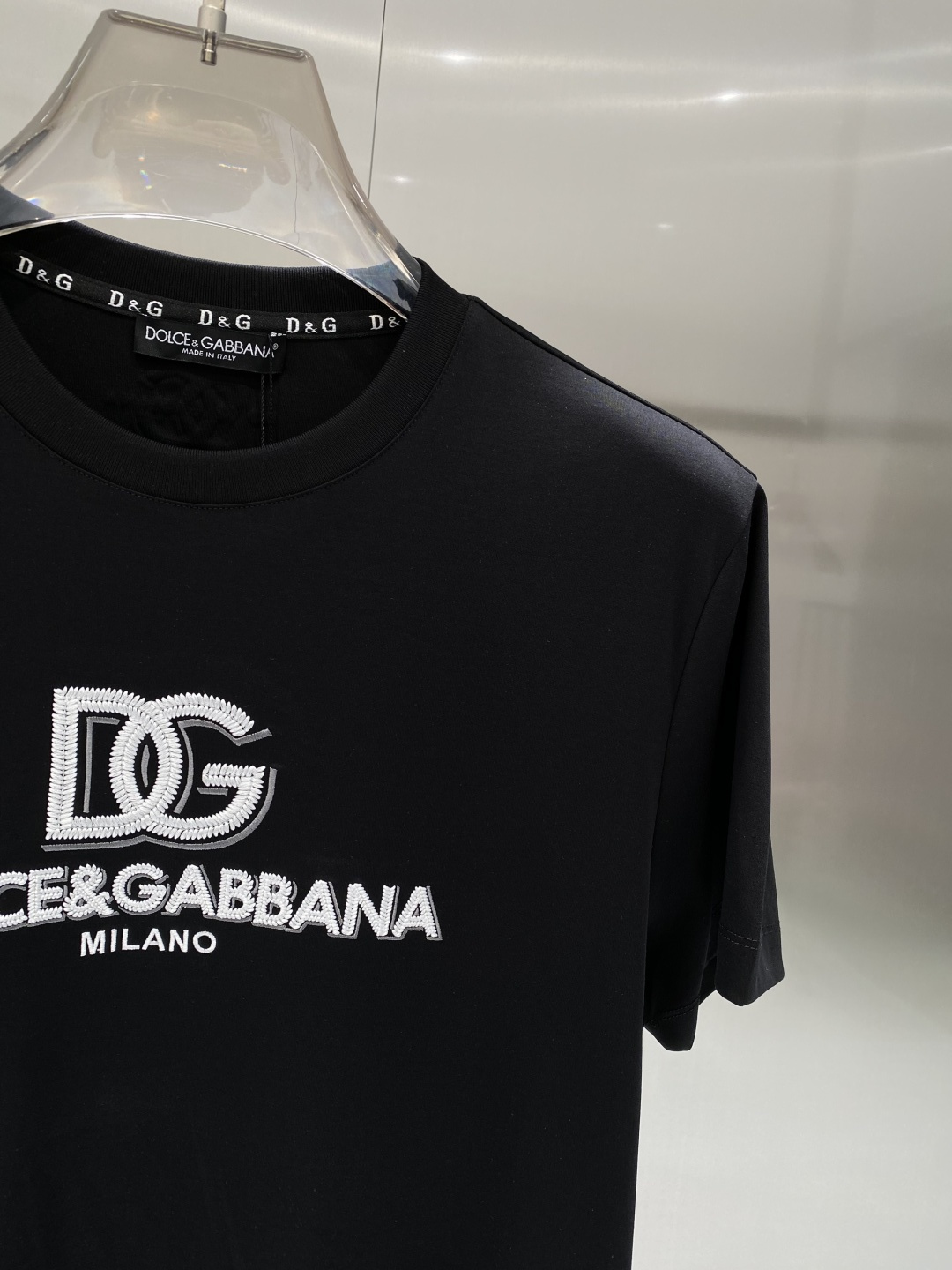 《𝙉𝙚𝙬🖤❤️DG家》2026新款首发专柜最新款短袖圆领T恤 高端订制 设计前卫时尚！品牌logo工艺设