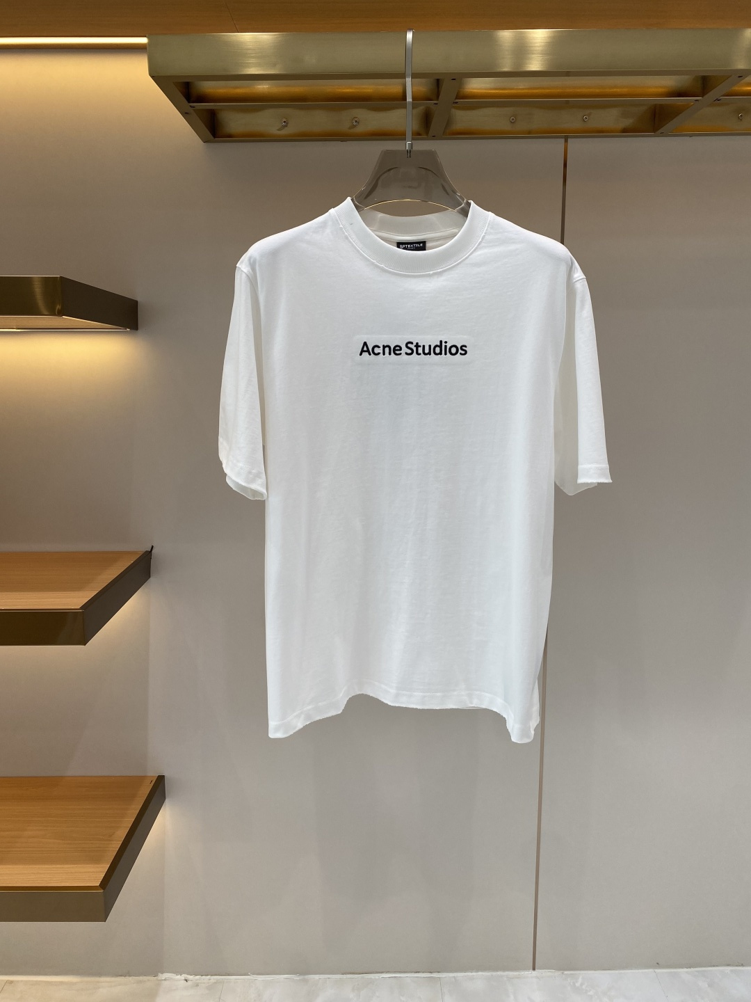 《𝙉𝙚𝙬🖤❤️ACE家》2026ss新工艺logo高品质纯棉质阔版圆领男士短袖T恤，新季新推系列将标识巧