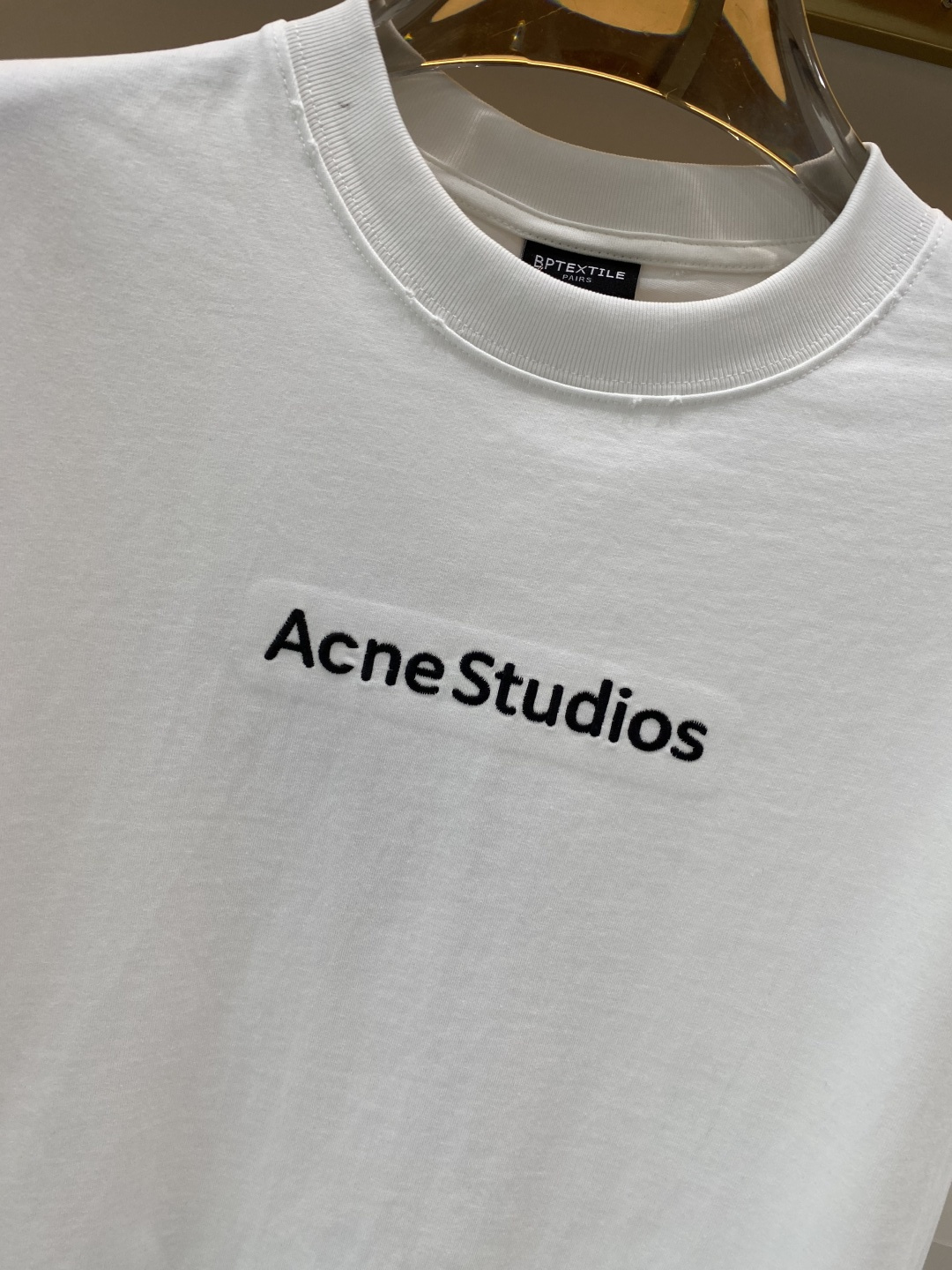 《𝙉𝙚𝙬🖤❤️ACE家》2026ss新工艺logo高品质纯棉质阔版圆领男士短袖T恤，新季新推系列将标识巧