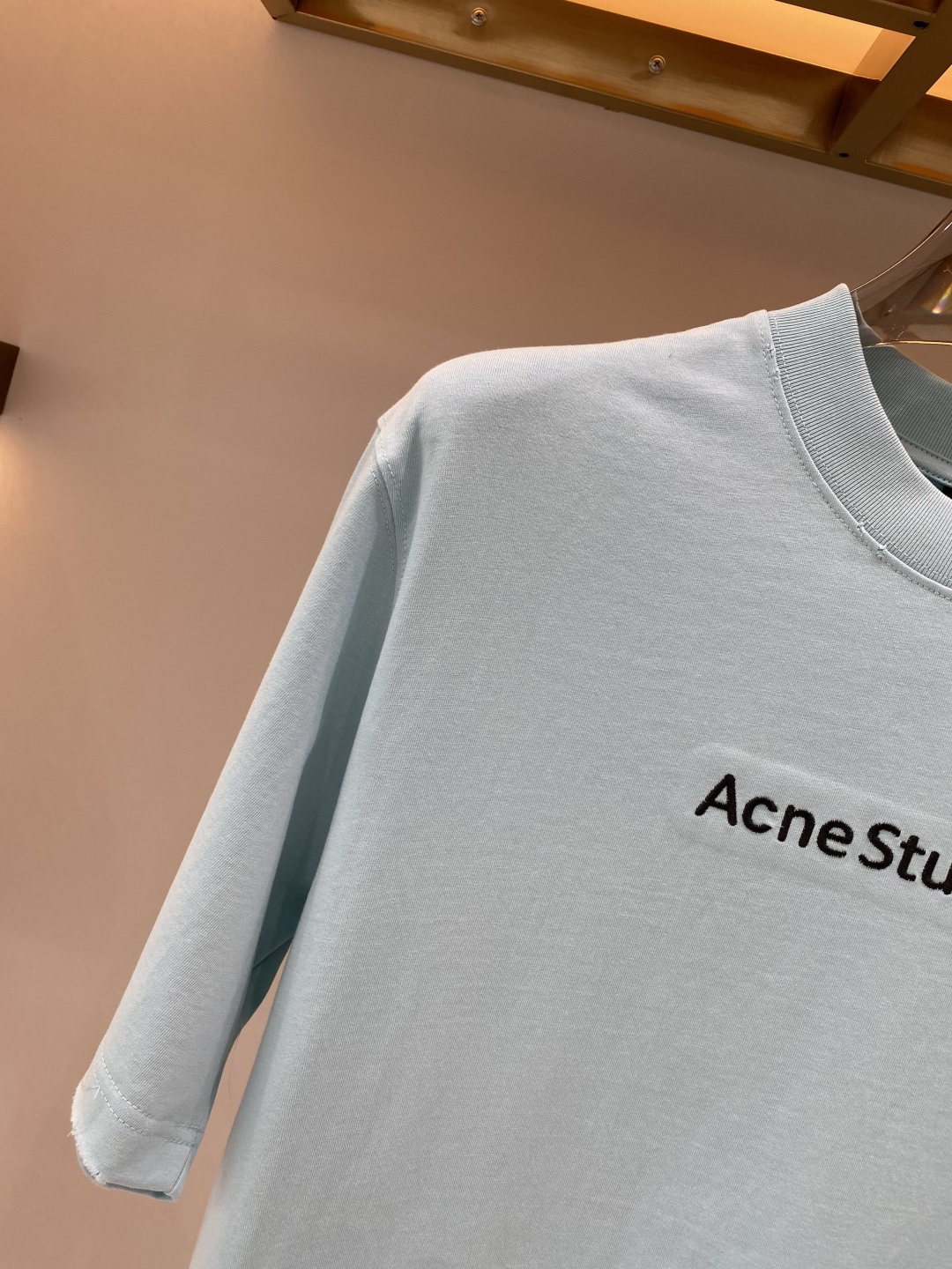 《𝙉𝙚𝙬🖤❤️ACE家》2026ss新工艺logo高品质纯棉质阔版圆领男士短袖T恤，新季新推系列将标识巧