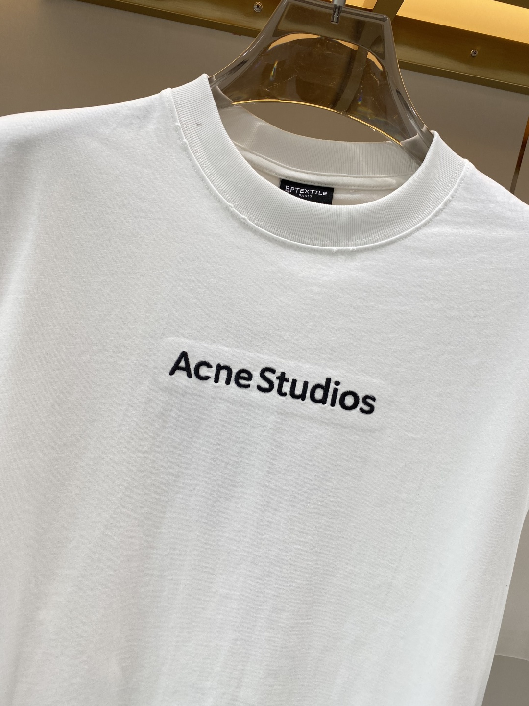 《𝙉𝙚𝙬🖤❤️ACE家》2026ss新工艺logo高品质纯棉质阔版圆领男士短袖T恤，新季新推系列将标识巧