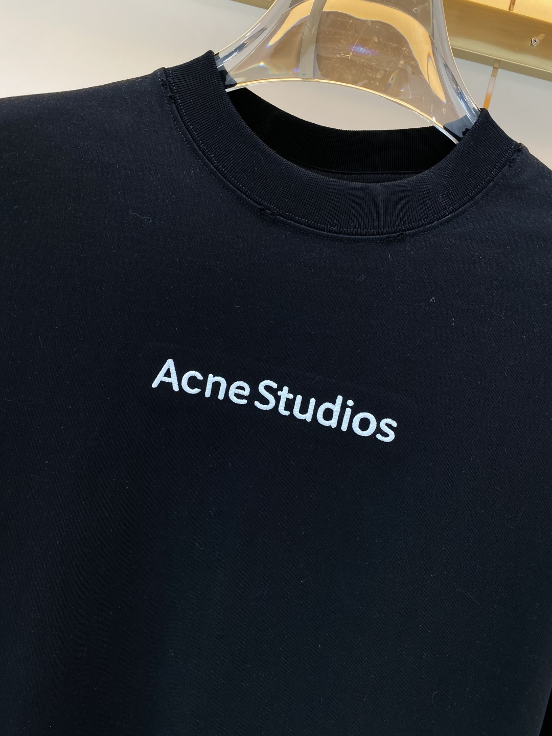 《𝙉𝙚𝙬🖤❤️ACE家》2026ss新工艺logo高品质纯棉质阔版圆领男士短袖T恤，新季新推系列将标识巧