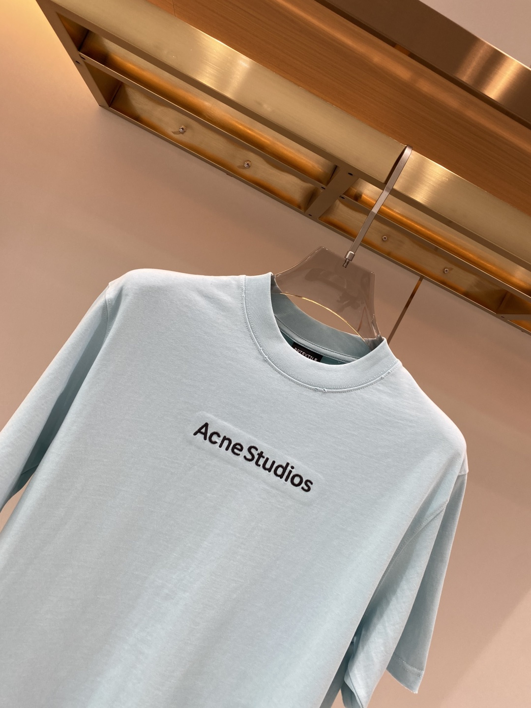 《𝙉𝙚𝙬🖤❤️ACE家》2026ss新工艺logo高品质纯棉质阔版圆领男士短袖T恤，新季新推系列将标识巧