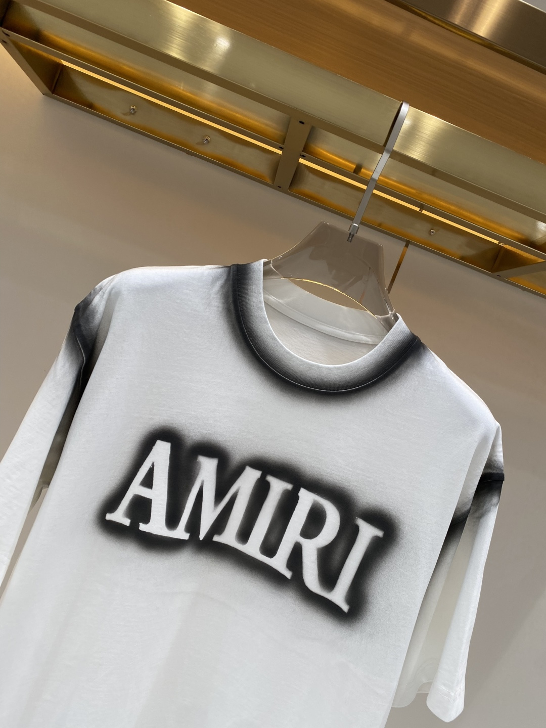 《𝙉𝙚𝙬🖤❤️AMIRI家》2026ss新工艺logo高品质纯棉质阔版圆领男士短袖T恤，新季新推系列将标