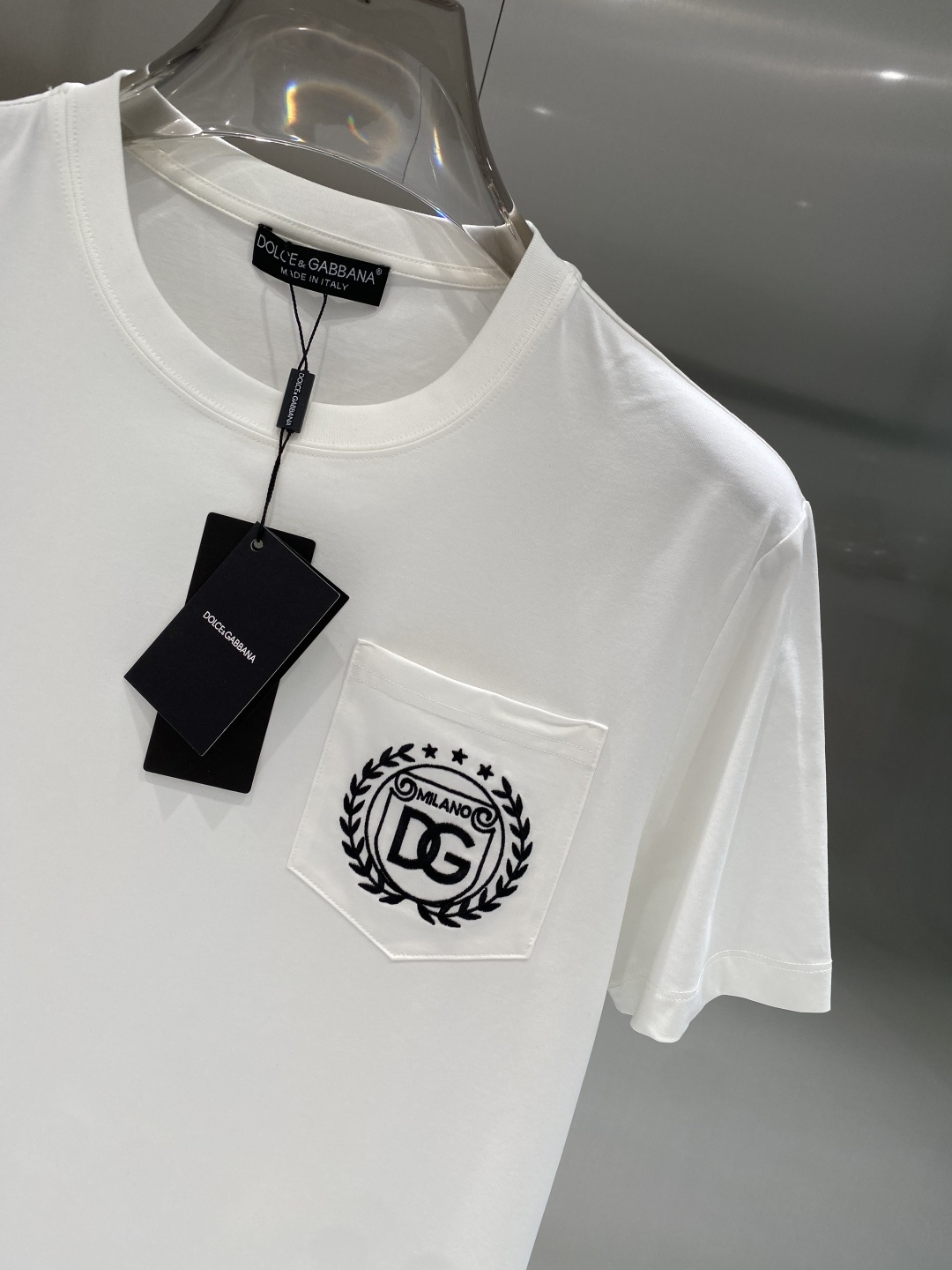 《𝙉𝙚𝙬🖤❤️DG家》2026新款首发专柜最新款短袖圆领T恤 高端订制 设计前卫时尚！logo工艺设计 