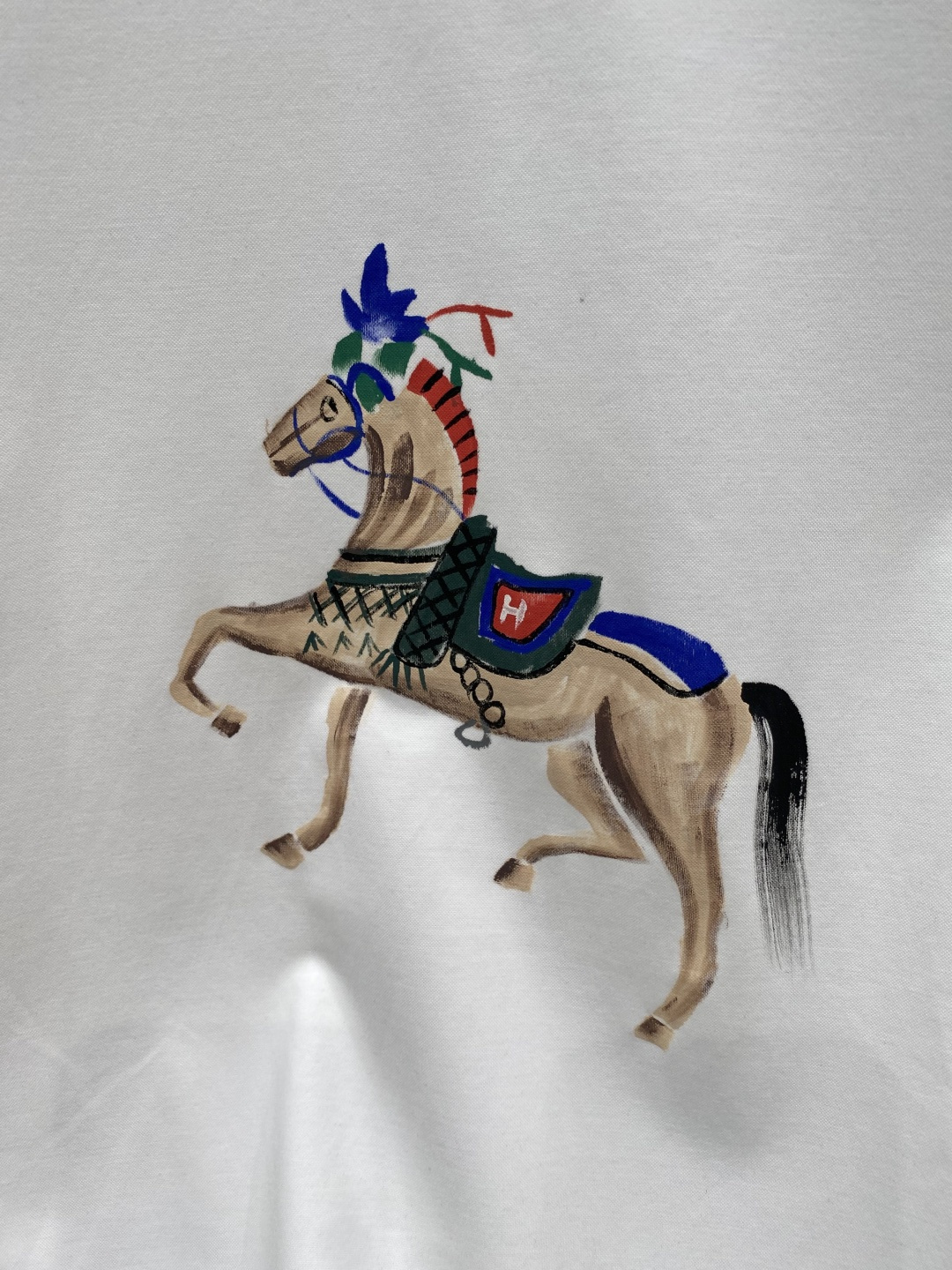 《𝙉𝙚𝙬🖤❤️爱马家》2026SS最新款春夏短袖T恤，丝光棉 帅气时尚，胸口顶级图案字母，简约百搭款。面