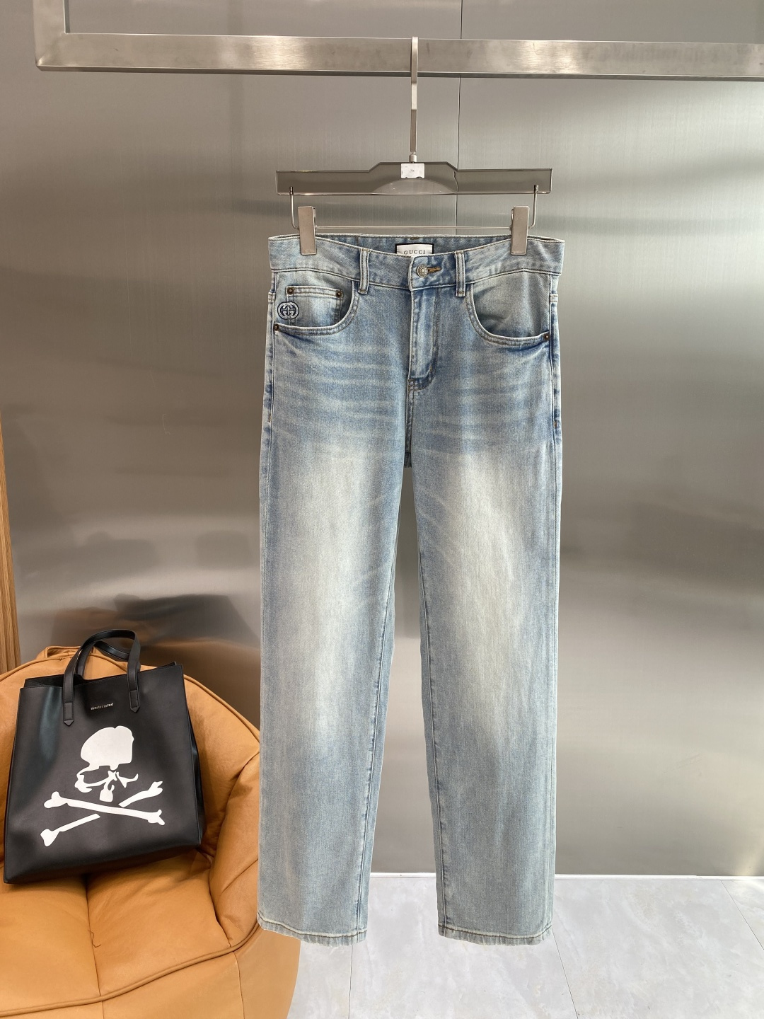 《𝙉𝙚𝙬🖤❤️古家》2026春款重工水洗休闲牛仔裤，进口原版水洗弹力面料，舒适有弹性，独特设计，版型超正