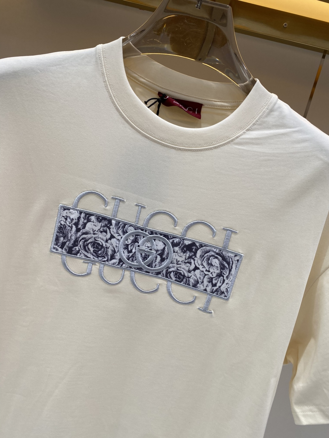 《𝙉𝙚𝙬🖤❤️古家》2026新款首发专柜最新款短袖圆领T恤 高端订制 设计前卫时尚！logo工艺设计 高