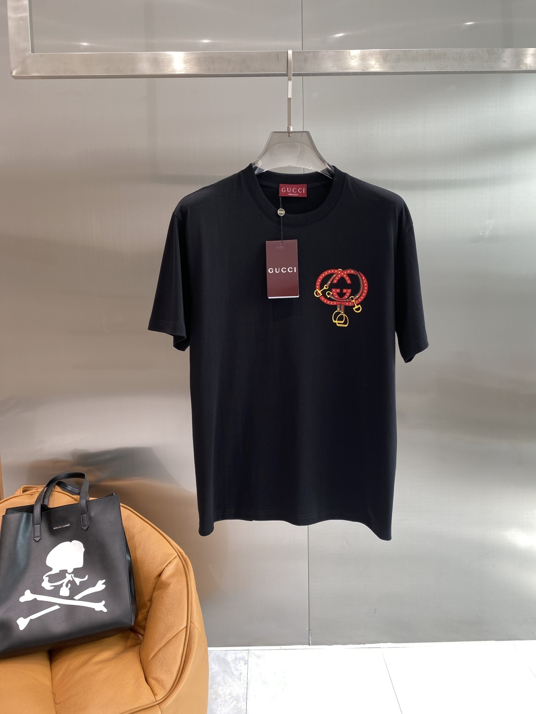 《𝙉𝙚𝙬🖤❤️古家》2026新款首发专柜最新款短袖圆领T恤 高端订制 设计前卫时尚！品牌logo工艺设计