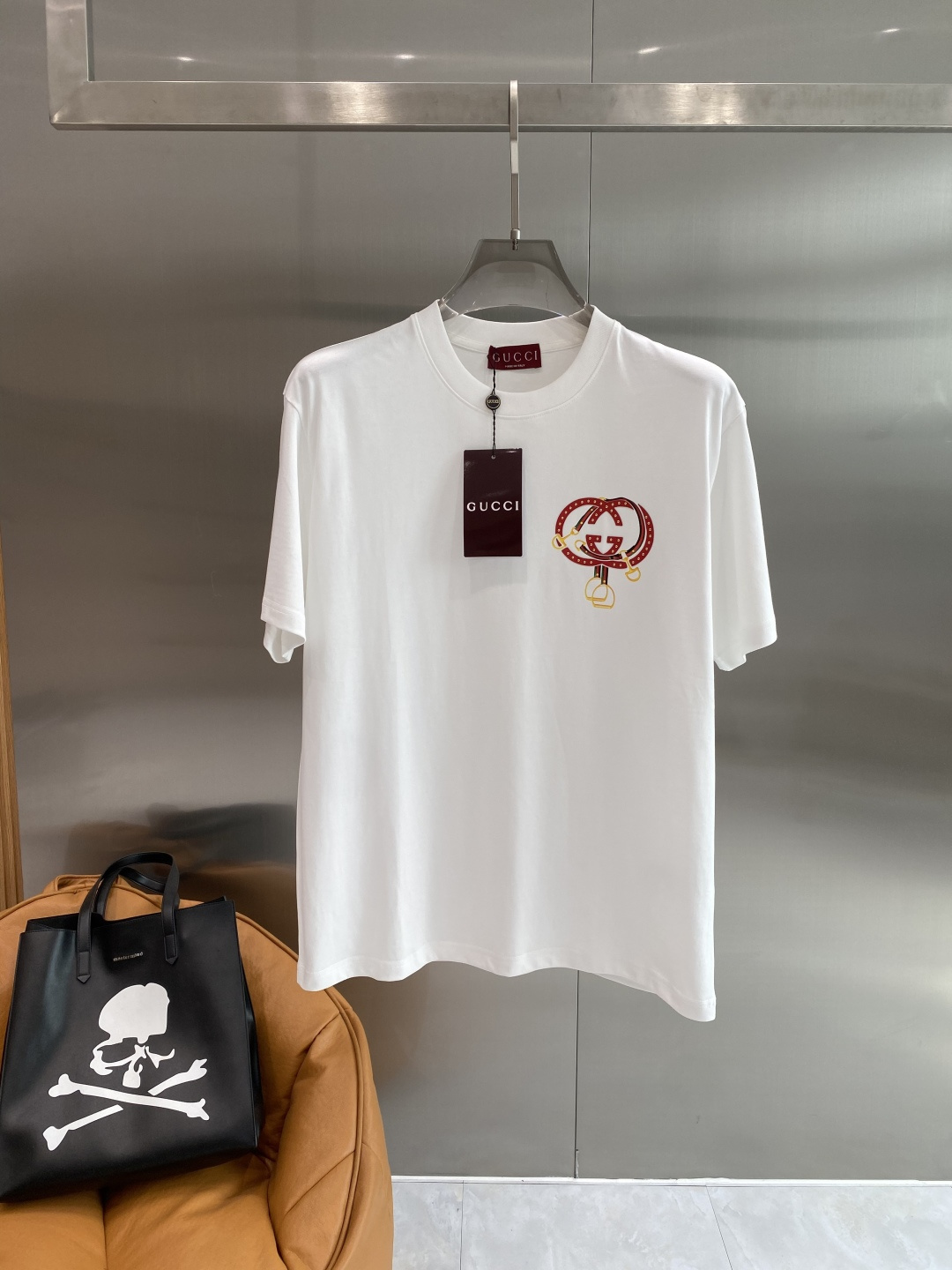 《𝙉𝙚𝙬🖤❤️古家》2026新款首发专柜最新款短袖圆领T恤 高端订制 设计前卫时尚！品牌logo工艺设计