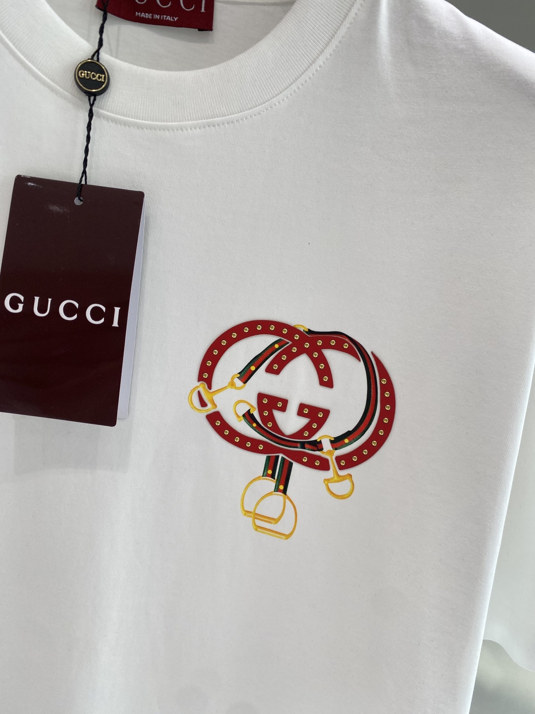 《𝙉𝙚𝙬🖤❤️古家》2026新款首发专柜最新款短袖圆领T恤 高端订制 设计前卫时尚！品牌logo工艺设计