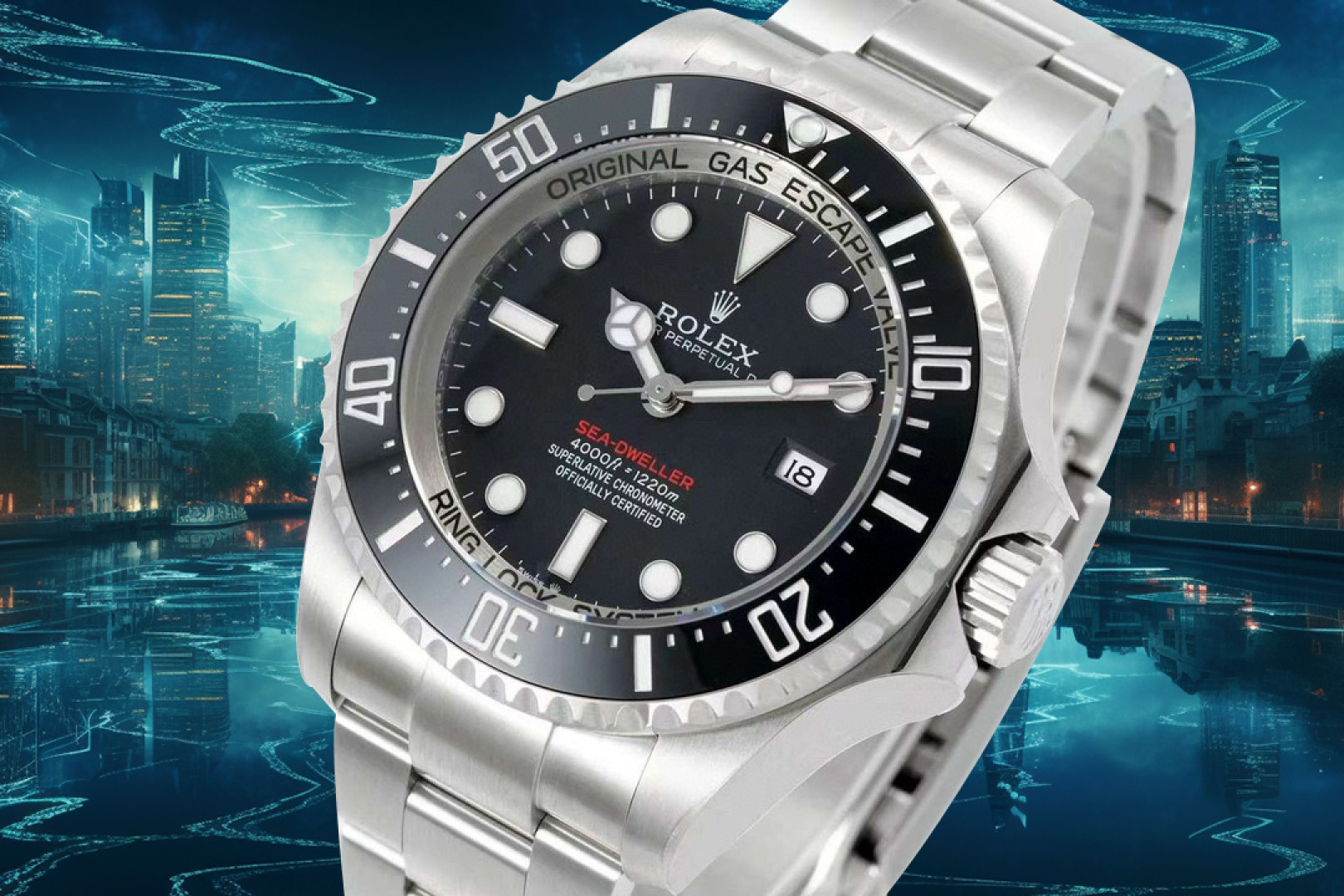 BLACK新製品発売ロレックスBLACK公式カスタム版