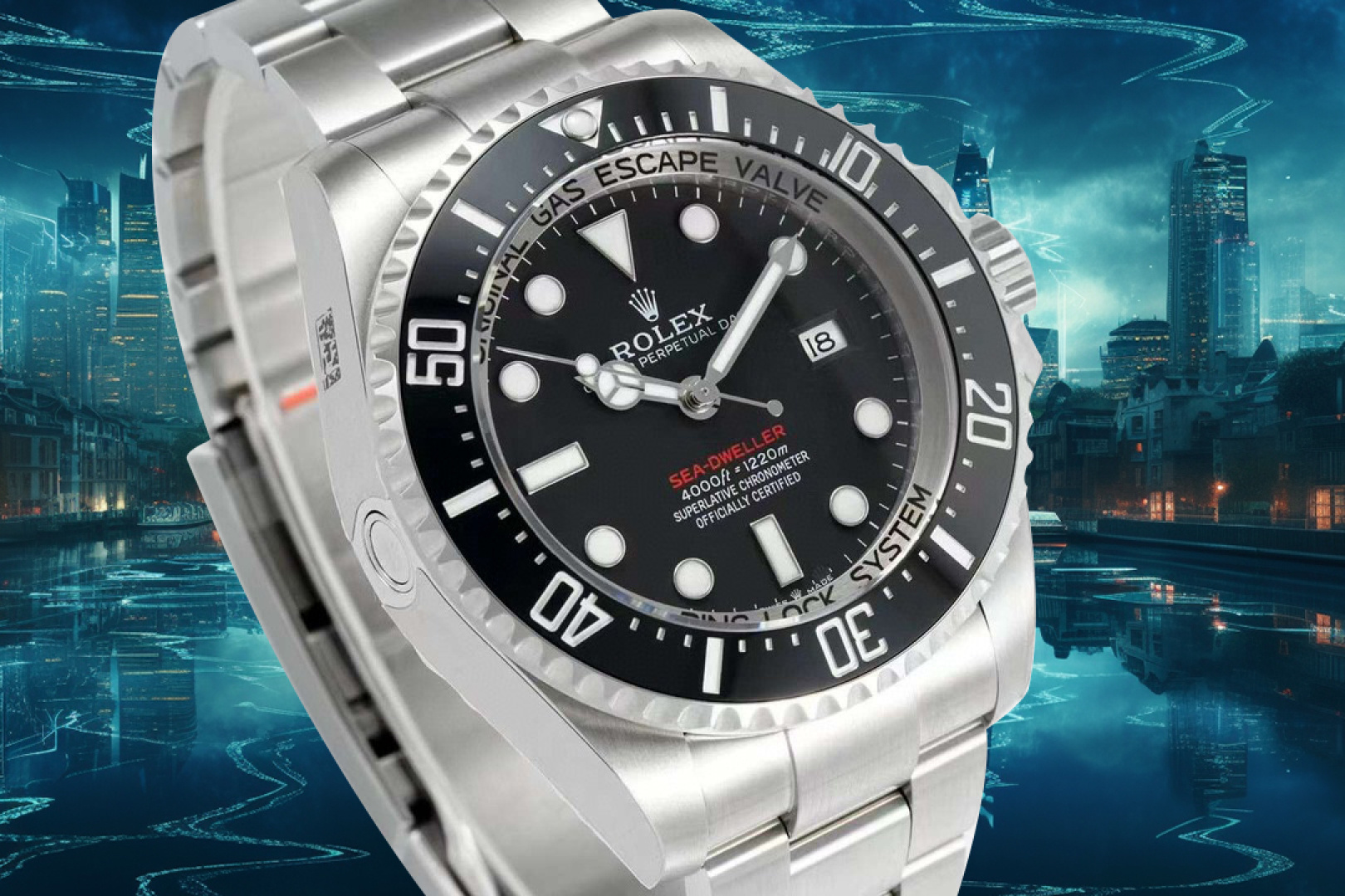 BLACK新製品発売ロレックスBLACK公式カスタム版