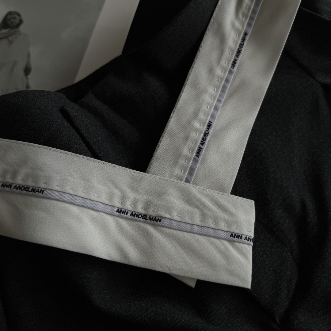 Women's Gray Wide Leg Pants with White Magnetic Waistband - Elegant Casual Style 5 cmp i1757953874126 4646 0 3