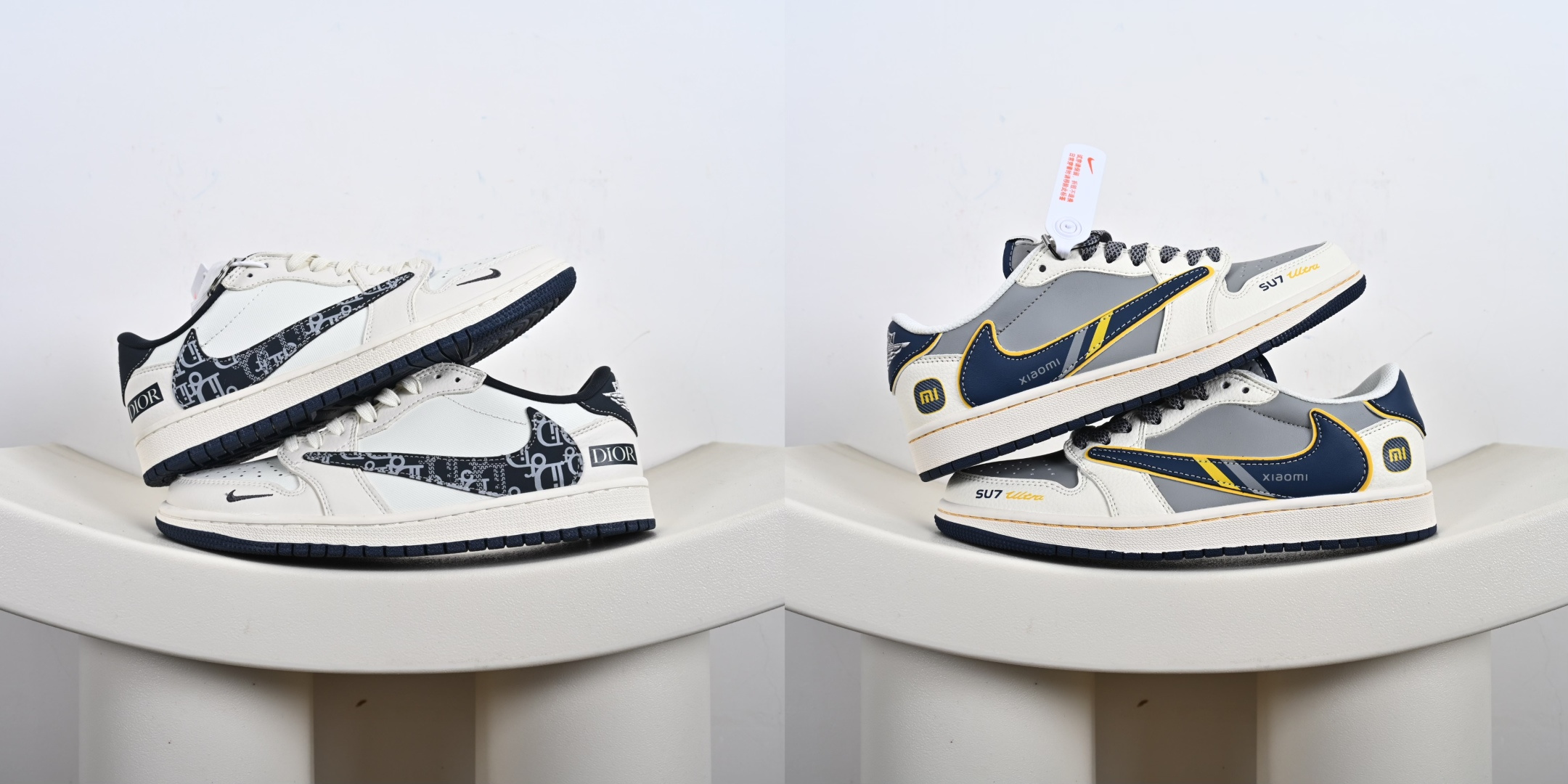 Travis Scott x Fragment Design x Air Jordan 1 Low SP AJ1 乔1 低帮文化休闲板鞋 XX3168-167
