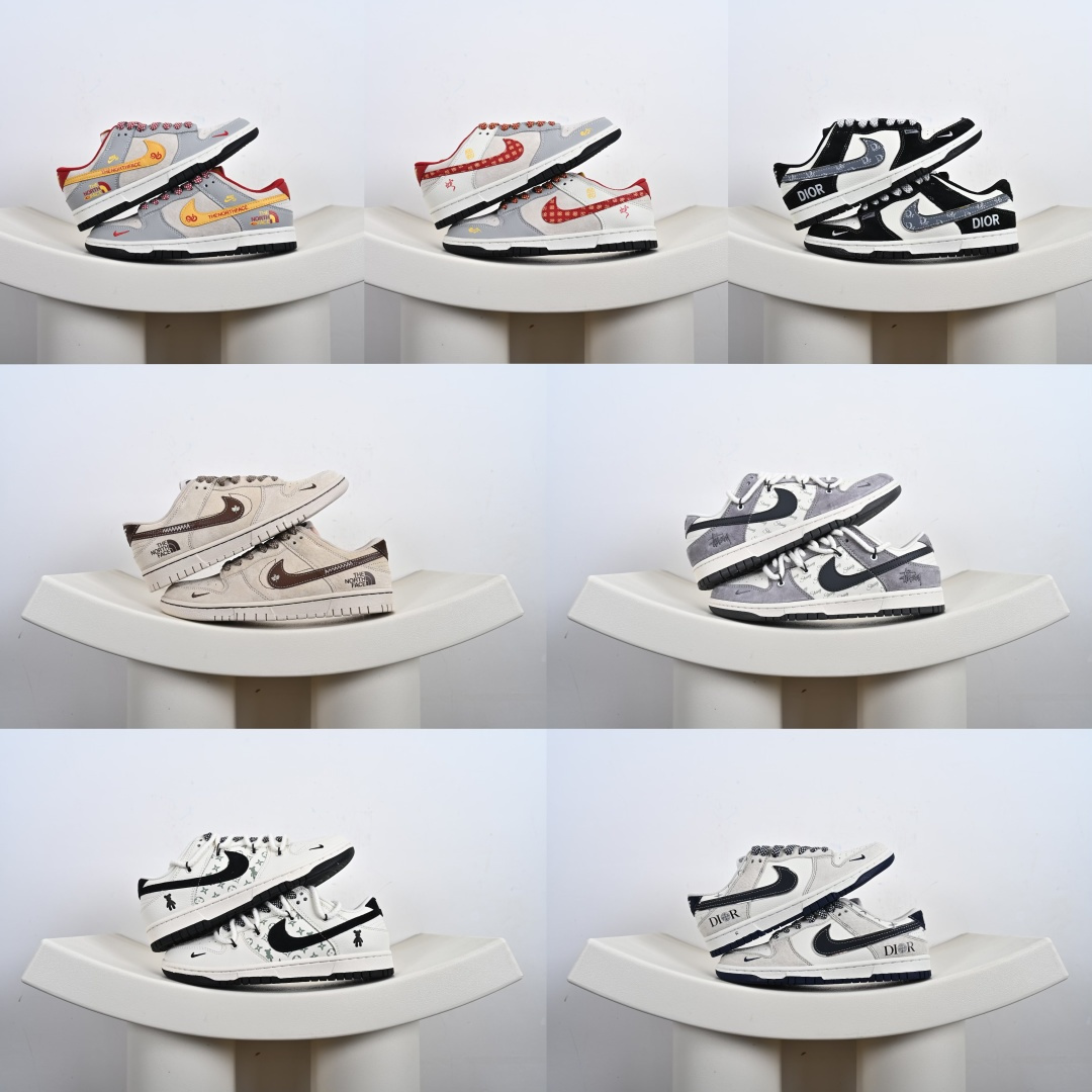 Nk SB Dunk Low 周年高端定制 低帮休闲板鞋 FC1688-138