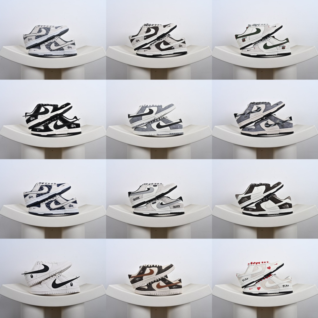 Nk SB Dunk Low 周年高端定制 低帮休闲板鞋 FC1688-138