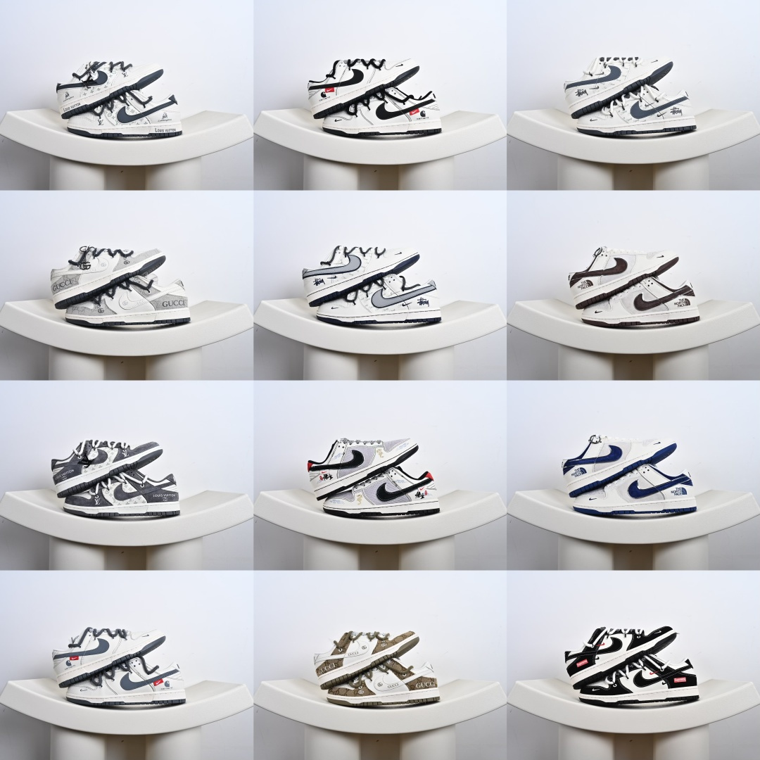 Nk SB Dunk Low 周年高端定制 低帮休闲板鞋 FC1688-138