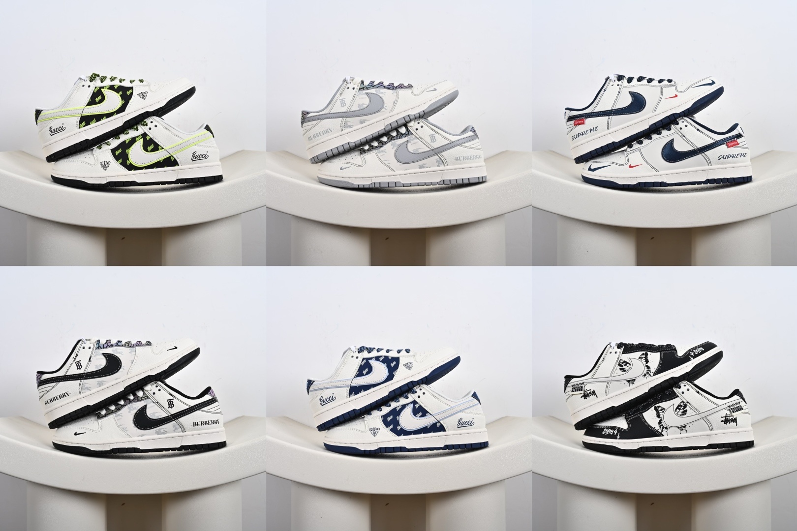Nike Dunk Low Retro ‘DIY高端定制’耐克 低帮休闲运动板鞋原装头层材料 用料绝不含糊 独家版型蒸餾加工帶來的是更好的视觉和脚感体验 清洁度 电绣工艺 皮料切割干净无任何毛边 细节完美 HS8068-033、HS8068 030、HS8068 029、HS8068 034、HS8068 027、HS8068 031、 尺码：36-45（半）-H8-F1