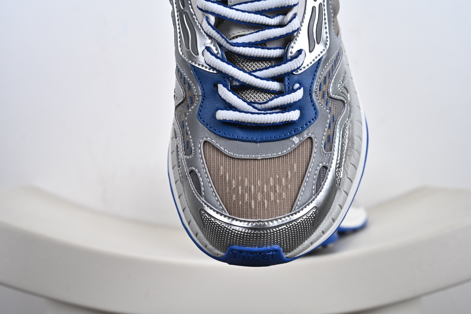 360 GUCCI 2.0 古驰 圆头抽绳 高奢百搭休闲男女士运动鞋 明星同款缓震慢跑鞋 814040 FAD5T 8753