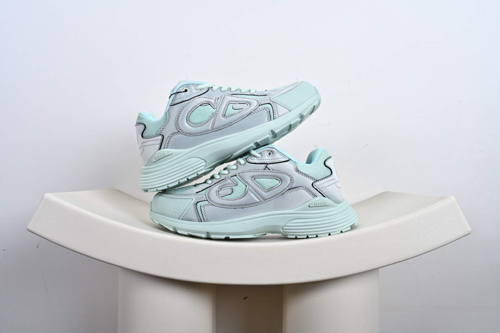 260 Dior 迪奥 Chrono 圆头系带 低帮复古真皮百搭运动休闲板鞋 3SN279ZAN H613