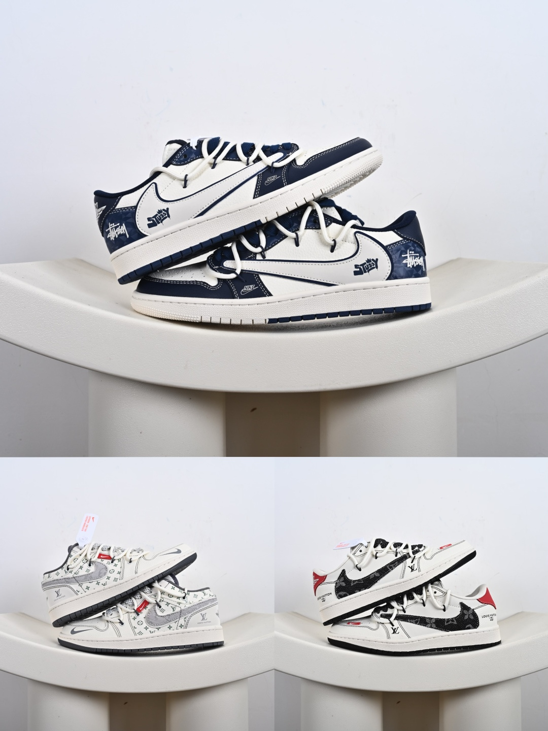 280 Travi Scott x Fragment Design x Air Jordan 1 Low OG SP AJ1 低帮文化休闲板鞋 DM7866-078