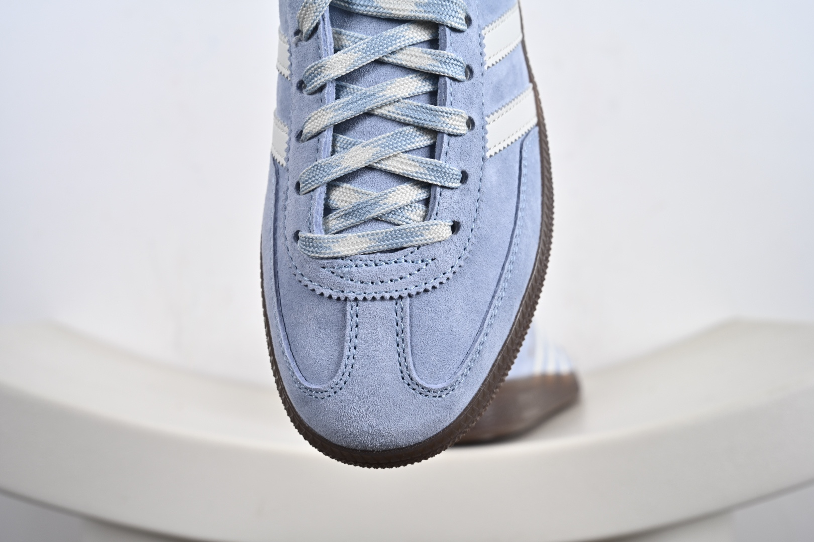 170 Adidas Handball Spezial 阿迪达斯经典款牛皮复古休闲板鞋 白蓝生胶 KI5933