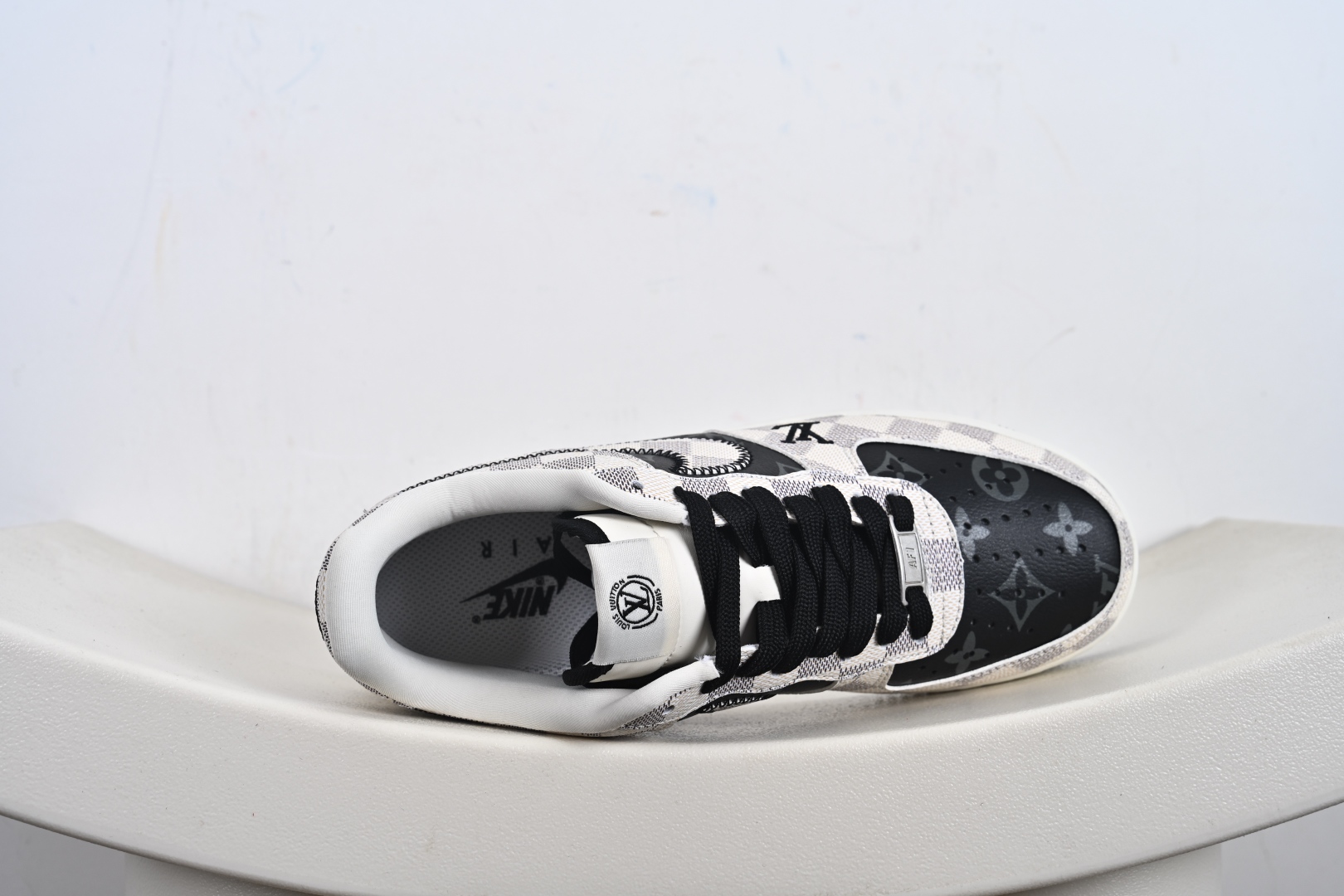 NIke Air Force 1 '07 Low LV联名--格纹雾灰 空军一号低帮 运动鞋 SC0601-562