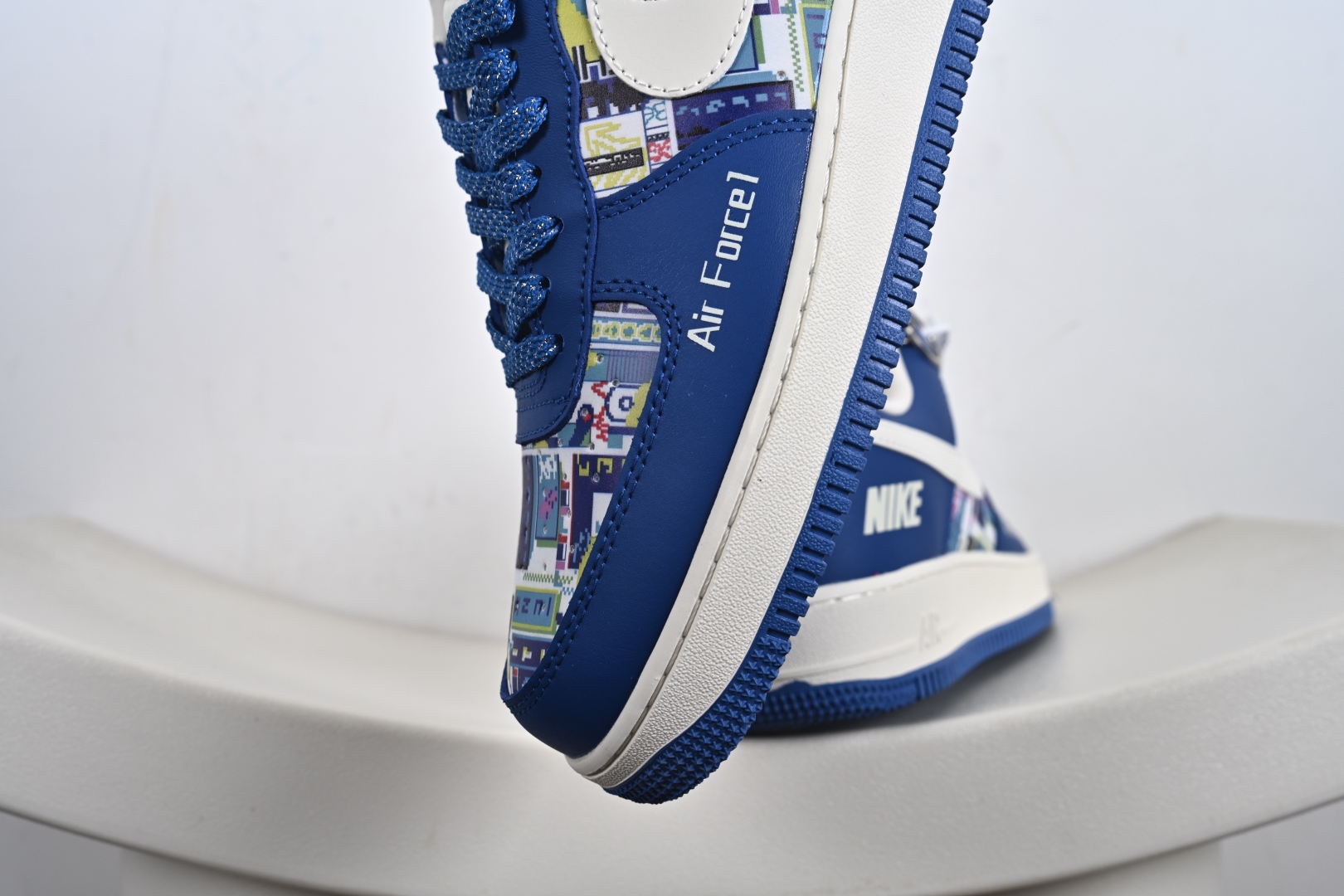 Nike Air Force 1 '07 Low “MLB联名——米蓝线反光”空军一号 低帮 运动鞋 休闲鞋 KJ1688-010