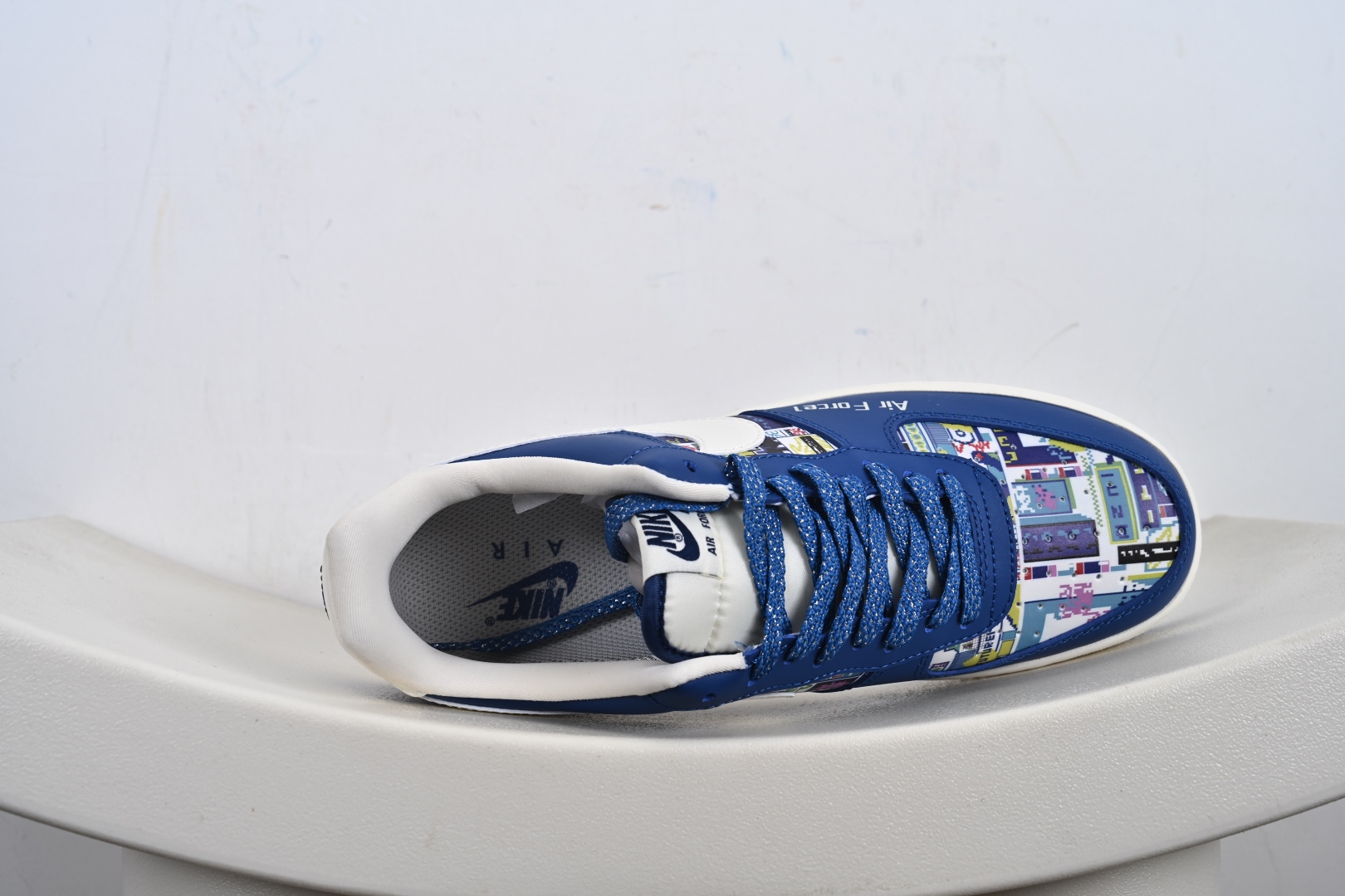 Nike Air Force 1 '07 Low “MLB联名——米蓝线反光”空军一号 低帮 运动鞋 休闲鞋 KJ1688-010