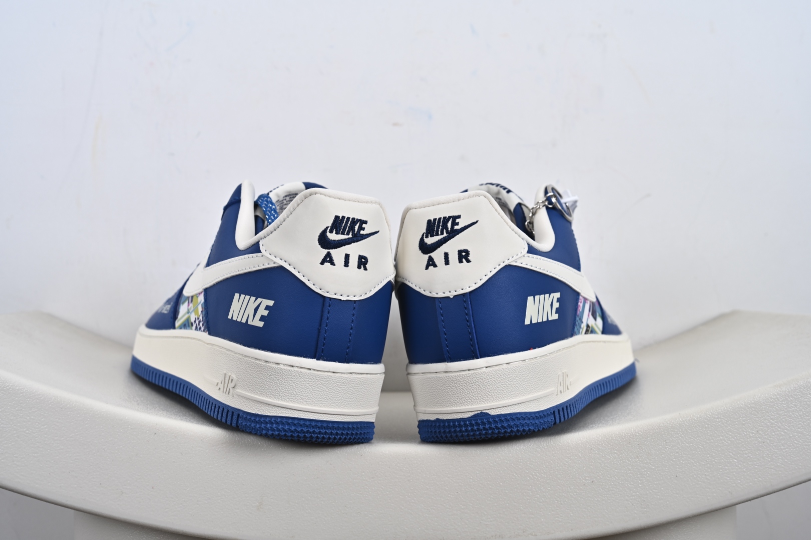 Nike Air Force 1 '07 Low “MLB联名——米蓝线反光”空军一号 低帮 运动鞋 休闲鞋 KJ1688-010