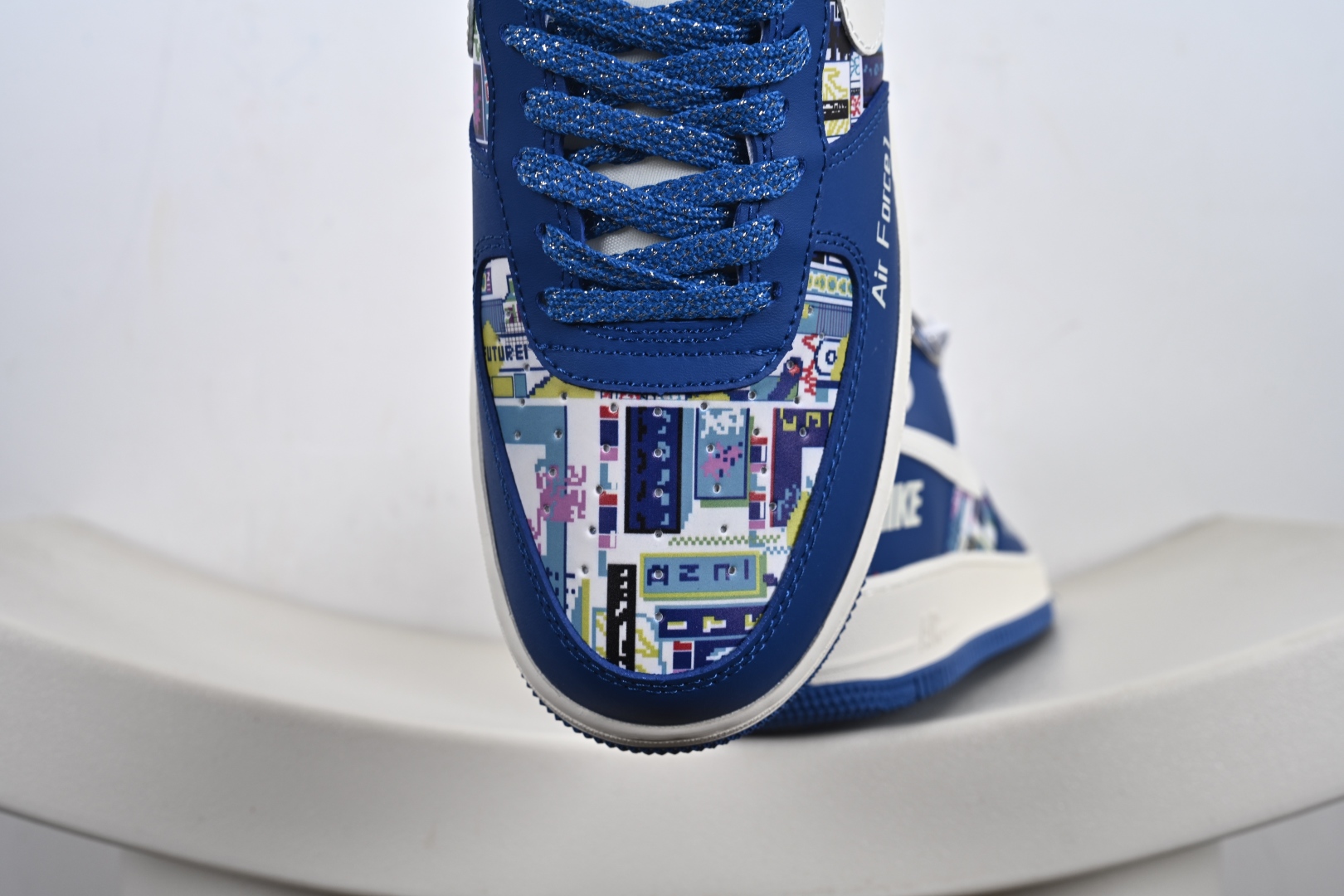 Nike Air Force 1 '07 Low “MLB联名——米蓝线反光”空军一号 低帮 运动鞋 休闲鞋 KJ1688-010