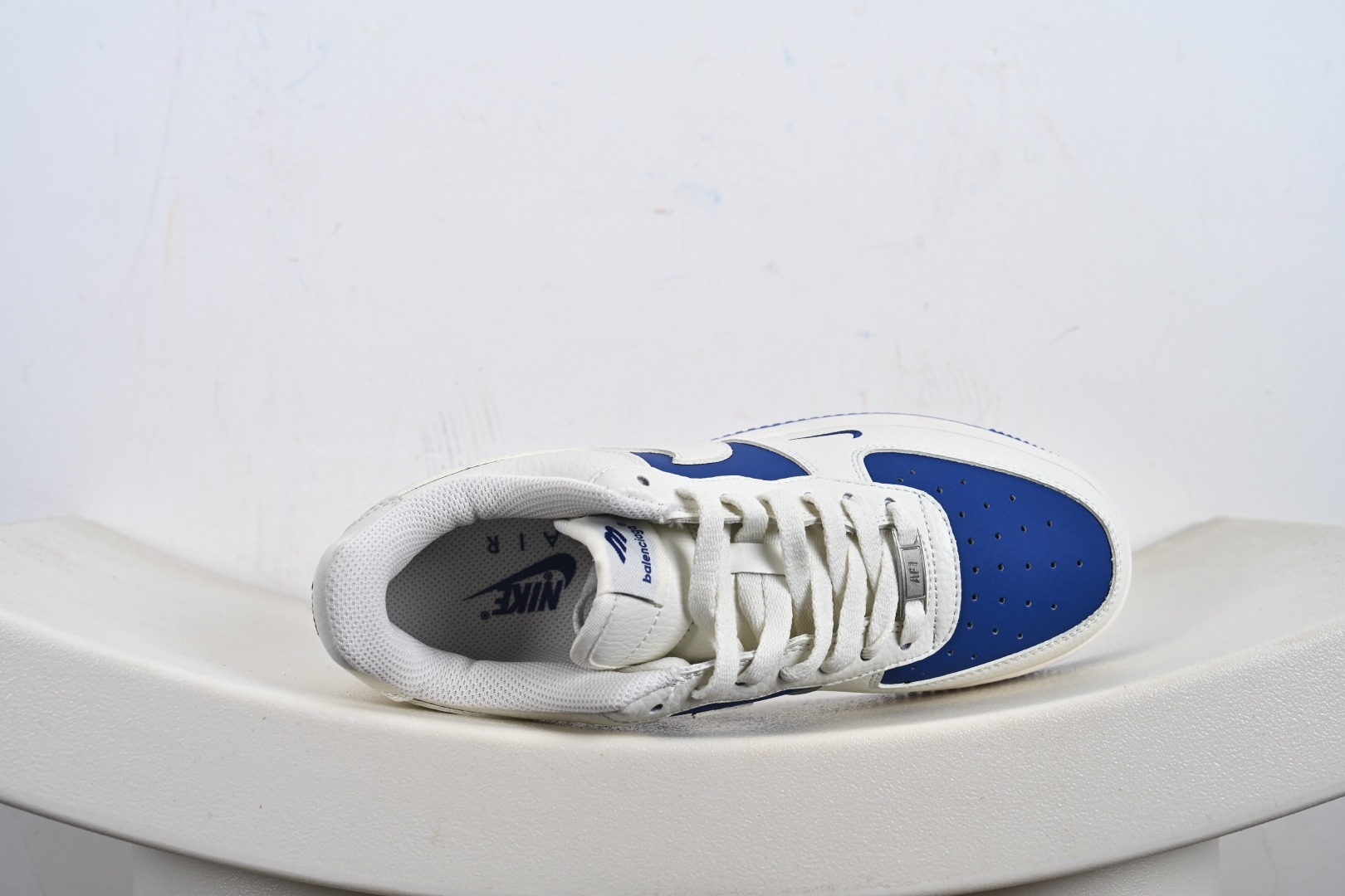 Nike Air Force 1 '07 Low 巴黎世家联名--- 白蓝双色 KX2532-501