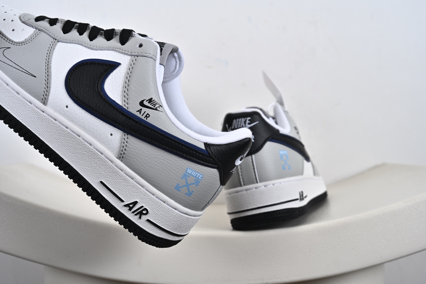 定制版 NIke Air Force 1 '07 Low × OFF WHITE 空军一号OW联名 低帮运动鞋休闲鞋 DQ6628-162