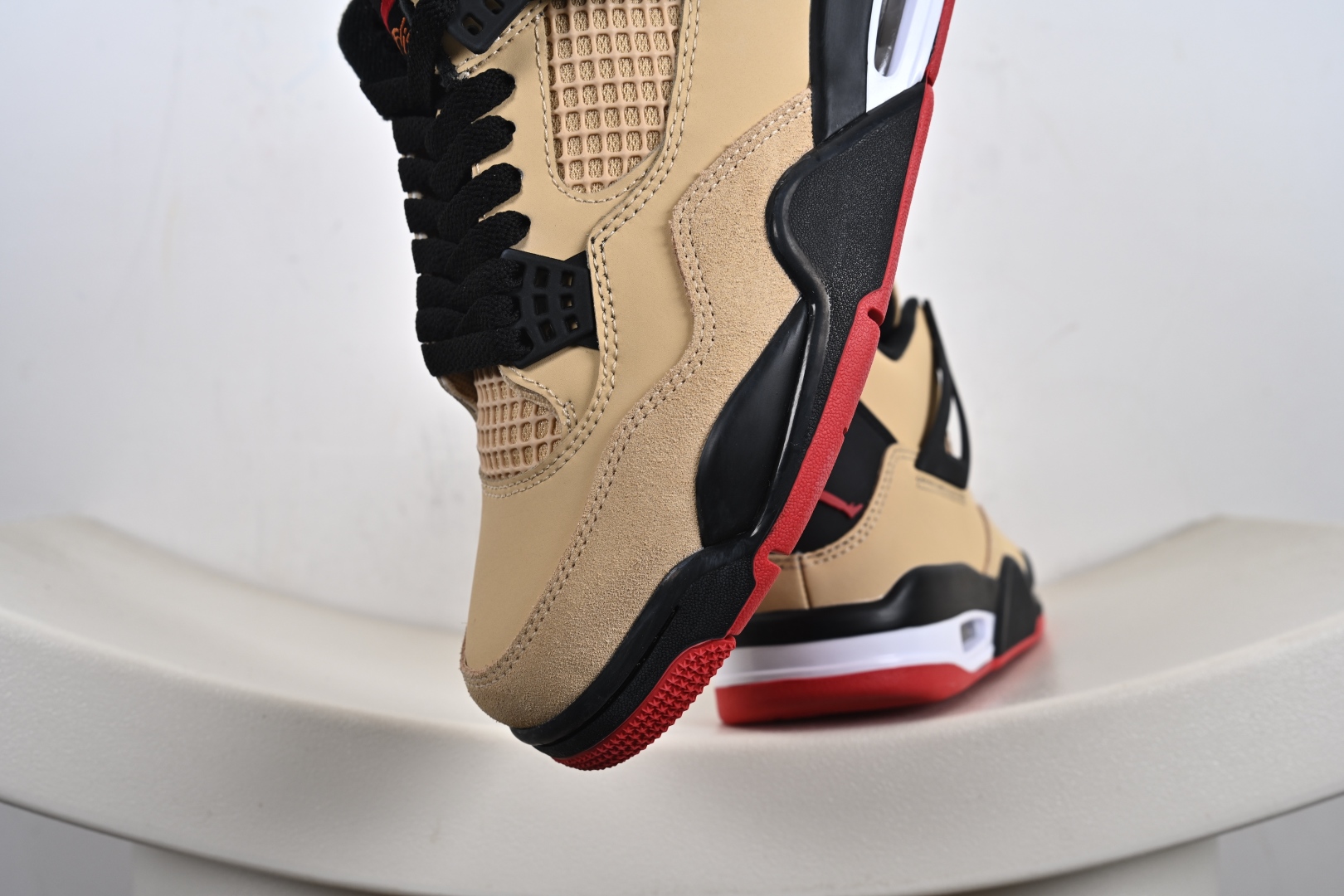 Air Jordan 4 Retro 沙漠黄黑红 迈克尔·乔丹AJ4代中帮复古休闲运动文化篮球鞋 IH2094-200