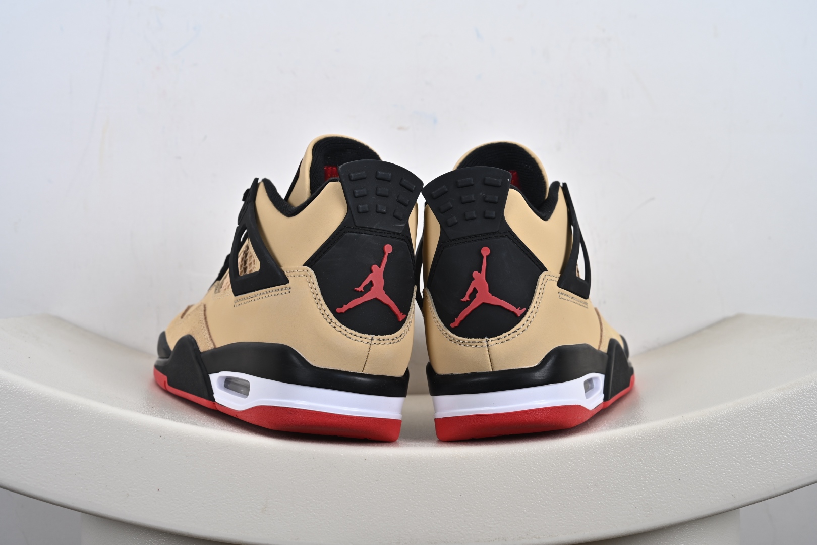Air Jordan 4 Retro 沙漠黄黑红 迈克尔·乔丹AJ4代中帮复古休闲运动文化篮球鞋 IH2094-200