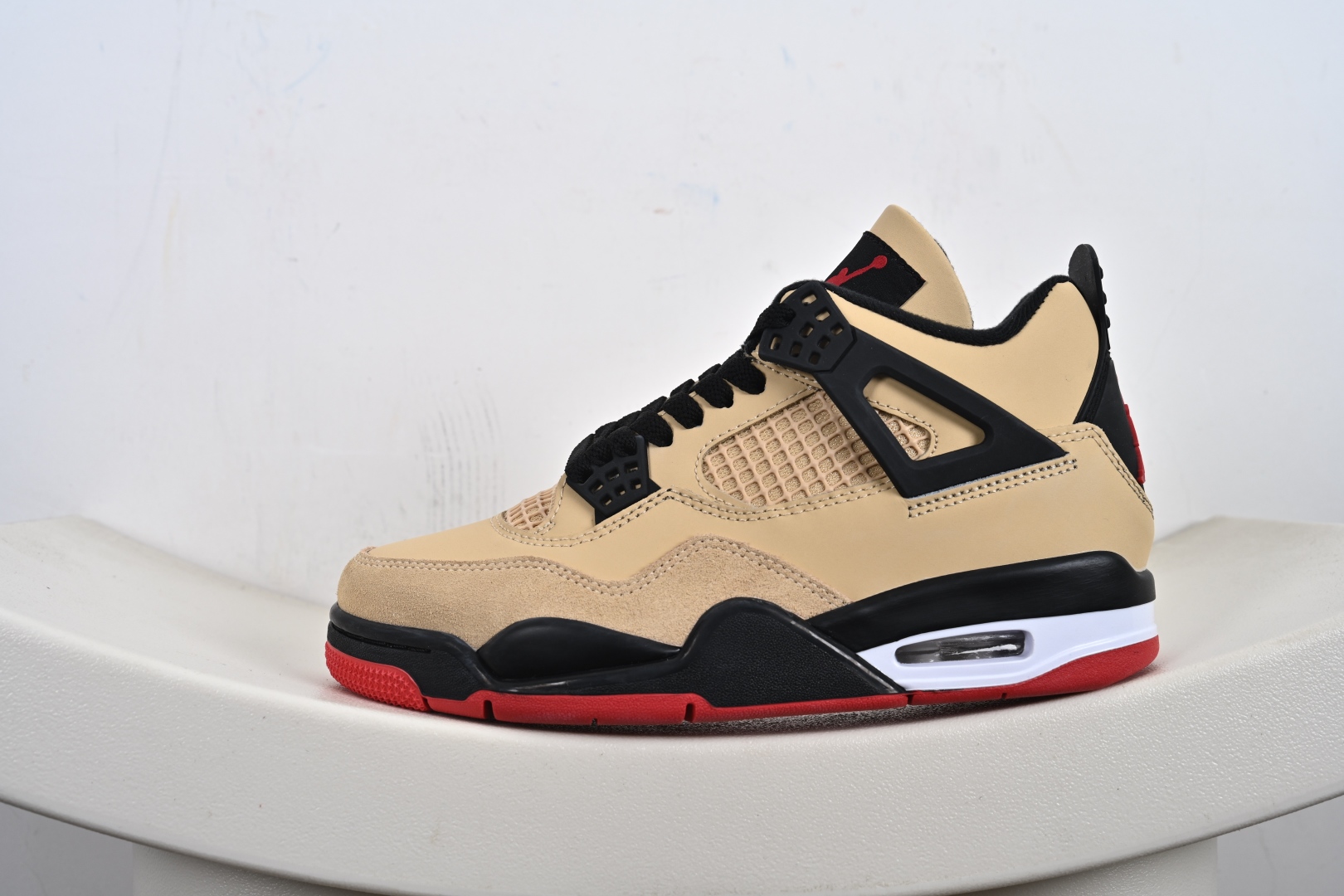 Air Jordan 4 Retro 沙漠黄黑红 迈克尔·乔丹AJ4代中帮复古休闲运动文化篮球鞋 IH2094-200