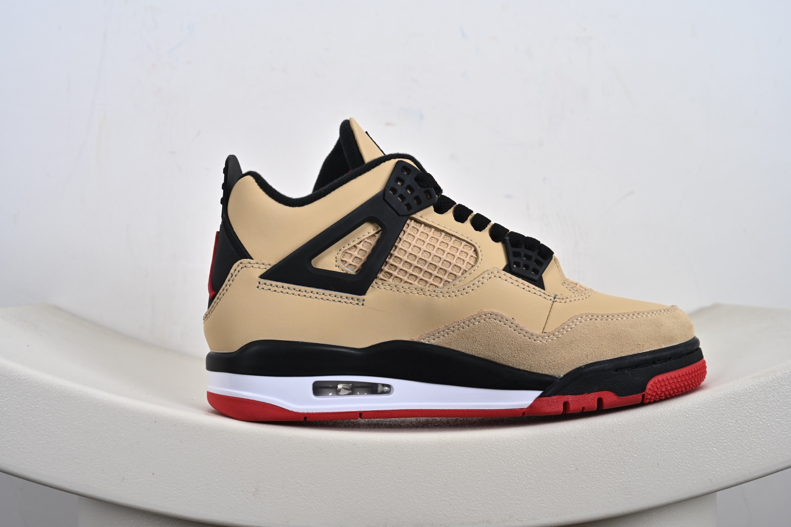 Air Jordan 4 Retro 沙漠黄黑红 迈克尔·乔丹AJ4代中帮复古休闲运动文化篮球鞋 IH2094-200