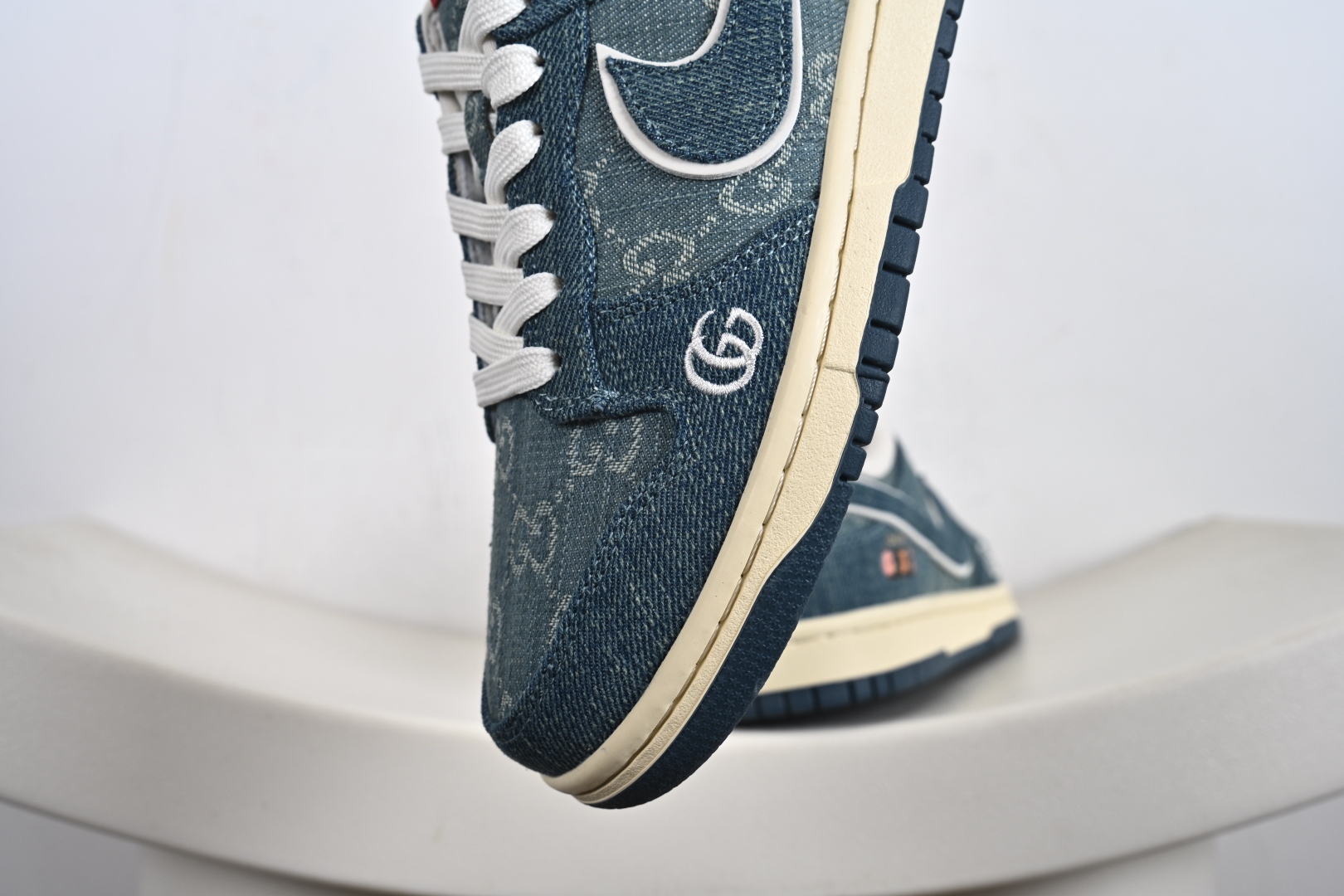Nike SB Dunk Low 古驰联名 青蓝牛仔 周年高端定制 低帮休闲板鞋 SC0601-454