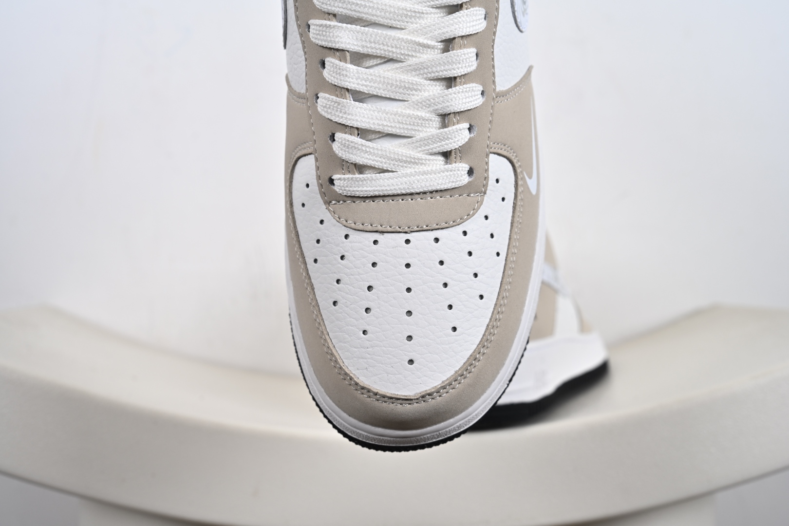 Dior x Nike Air Force 1 Low C迪奥 x 耐克 空军一号 低帮 联名奶白黑 休闲运动板鞋 DQ6628-161