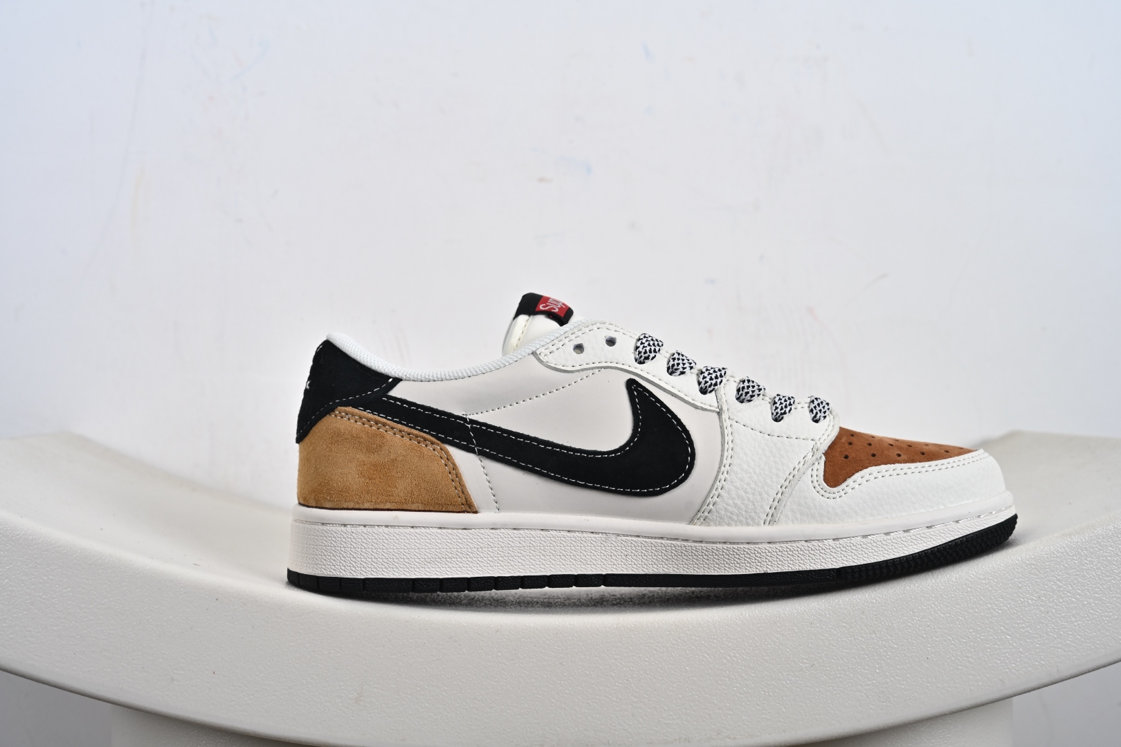 Fragment x Travis Scott x Supreme Air Jordan 1 Low 三方联名倒钩 HS8068-059
