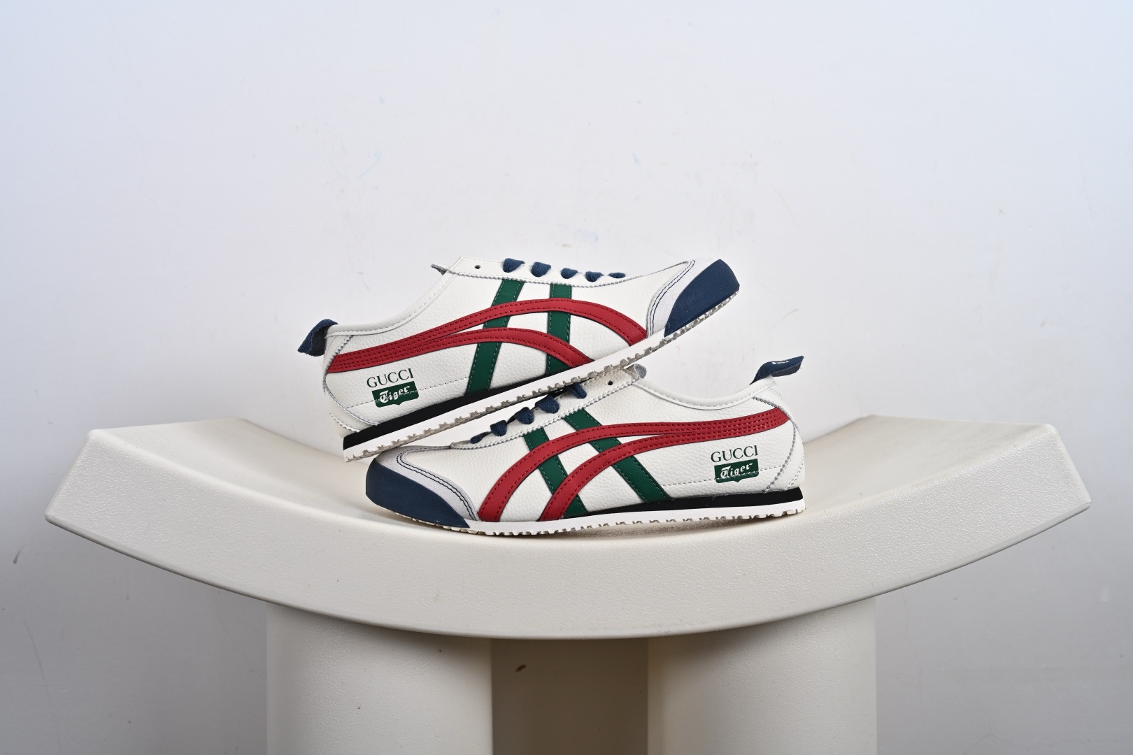 Onitsuka Tiger鬼塚虎 MEXICO 66 ‘DIY’定制球鞋系列 防滑耐磨透气轻便 低帮休闲鞋 DL408-136
