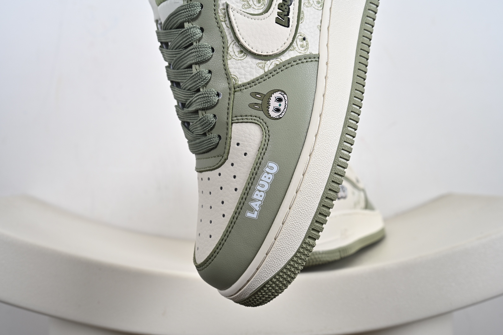 定制版 Nike Air Force 1 Low 07 x LABUBU 绿白 DX0188-093