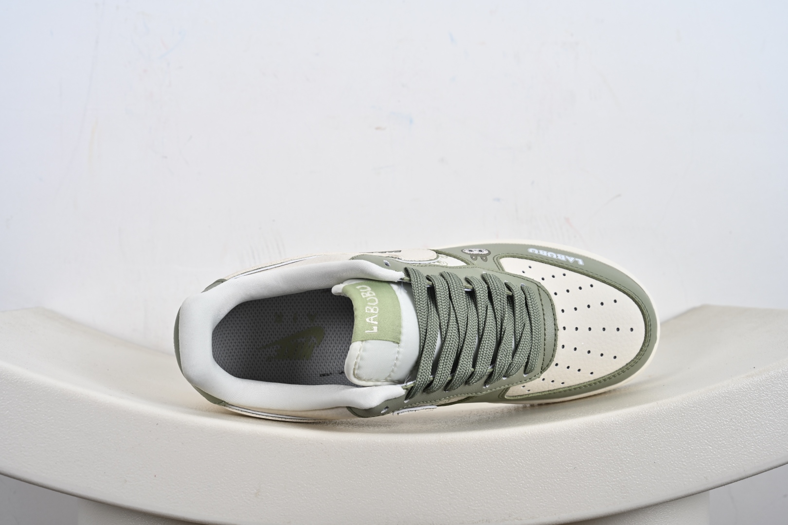 定制版 Nike Air Force 1 Low 07 x LABUBU 绿白 DX0188-093