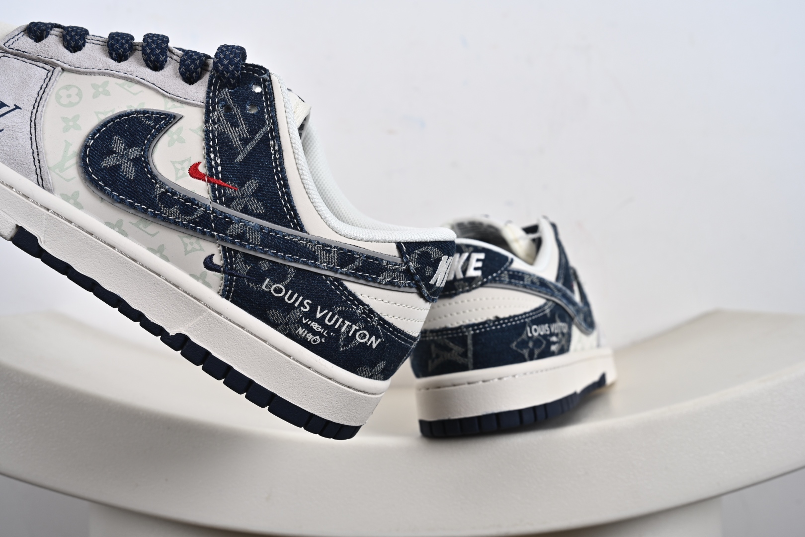 定制版 Dunk Low 联名 猪八蓝牛仔 周年高端定制 低帮休闲板鞋 YX5066-381