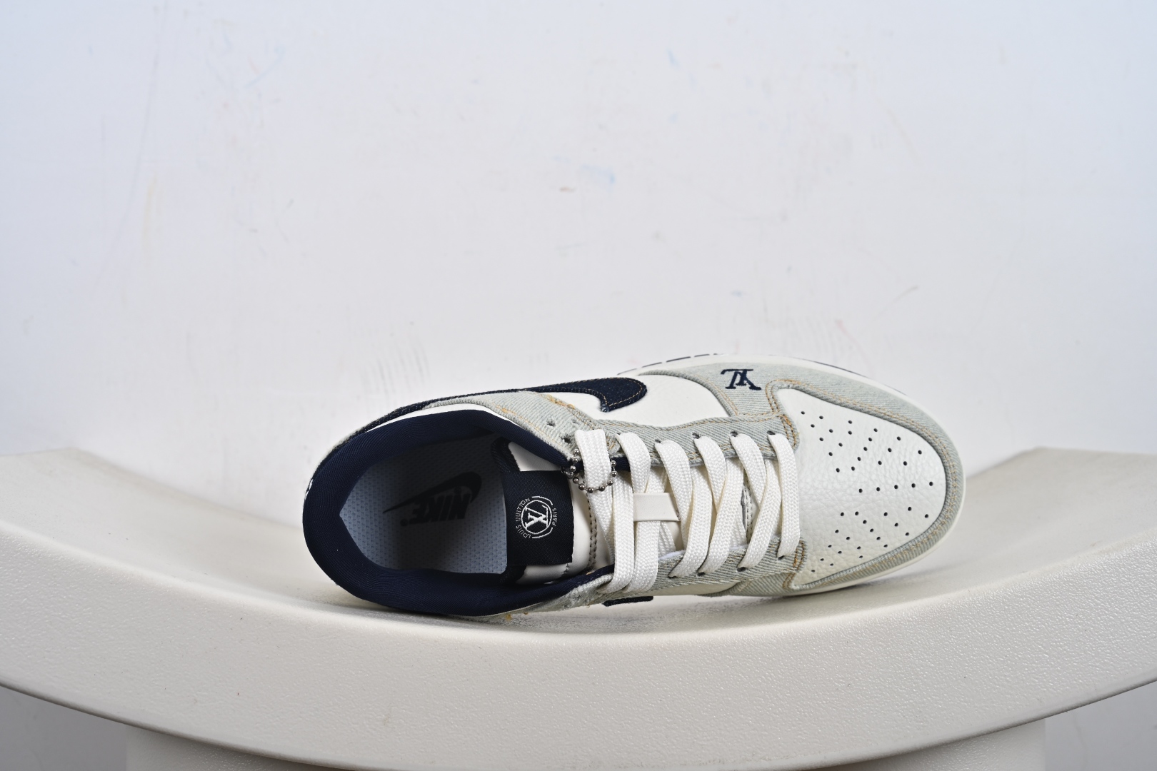 定制版 Nike SB Dunk Low LV联名 青蓝牛仔 高端定制 低帮休闲板鞋 SC0601-450
