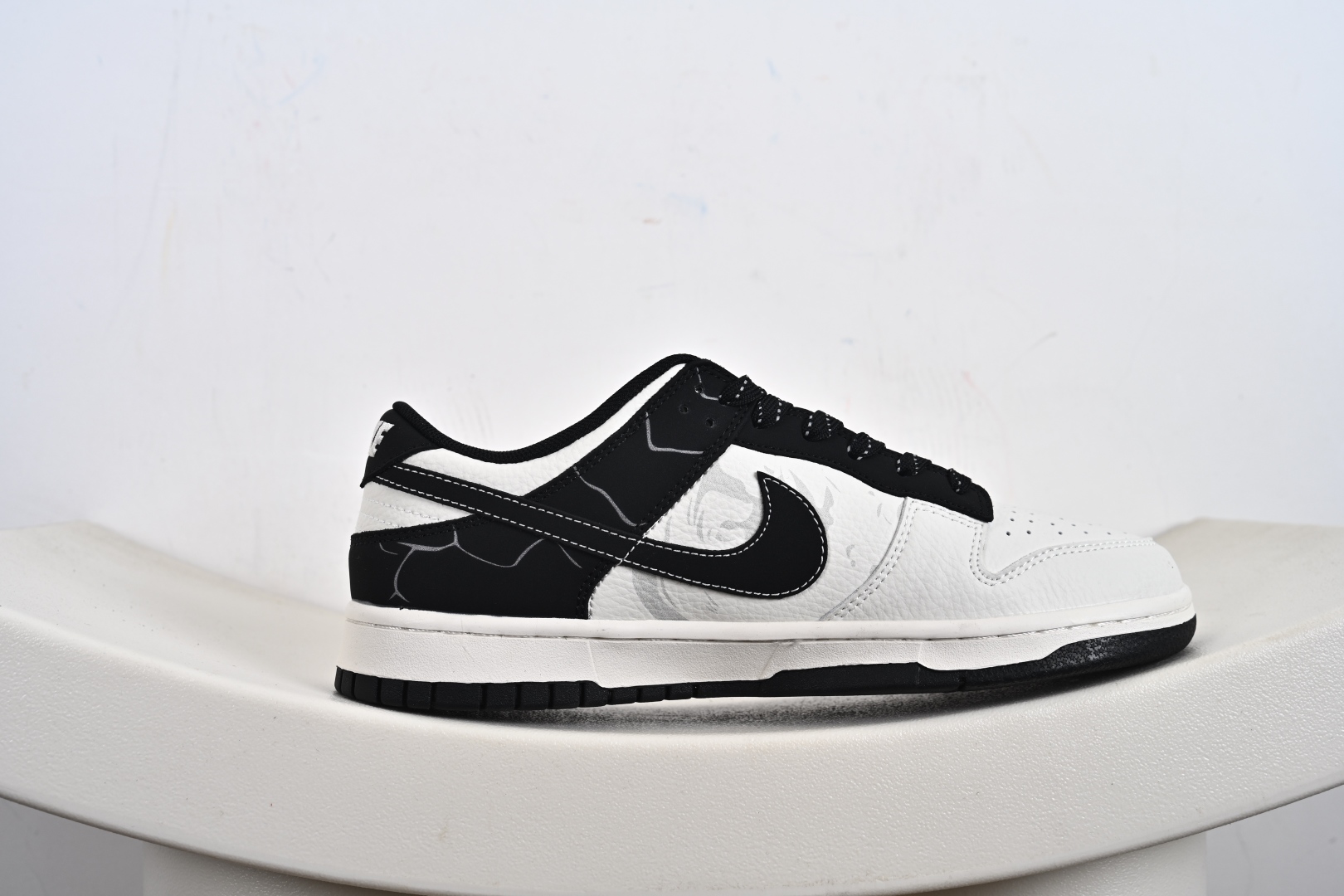 定制版 NK Dunk Low“DANCE—黑白拼接色” 低帮休闲板鞋 XD6188-051
