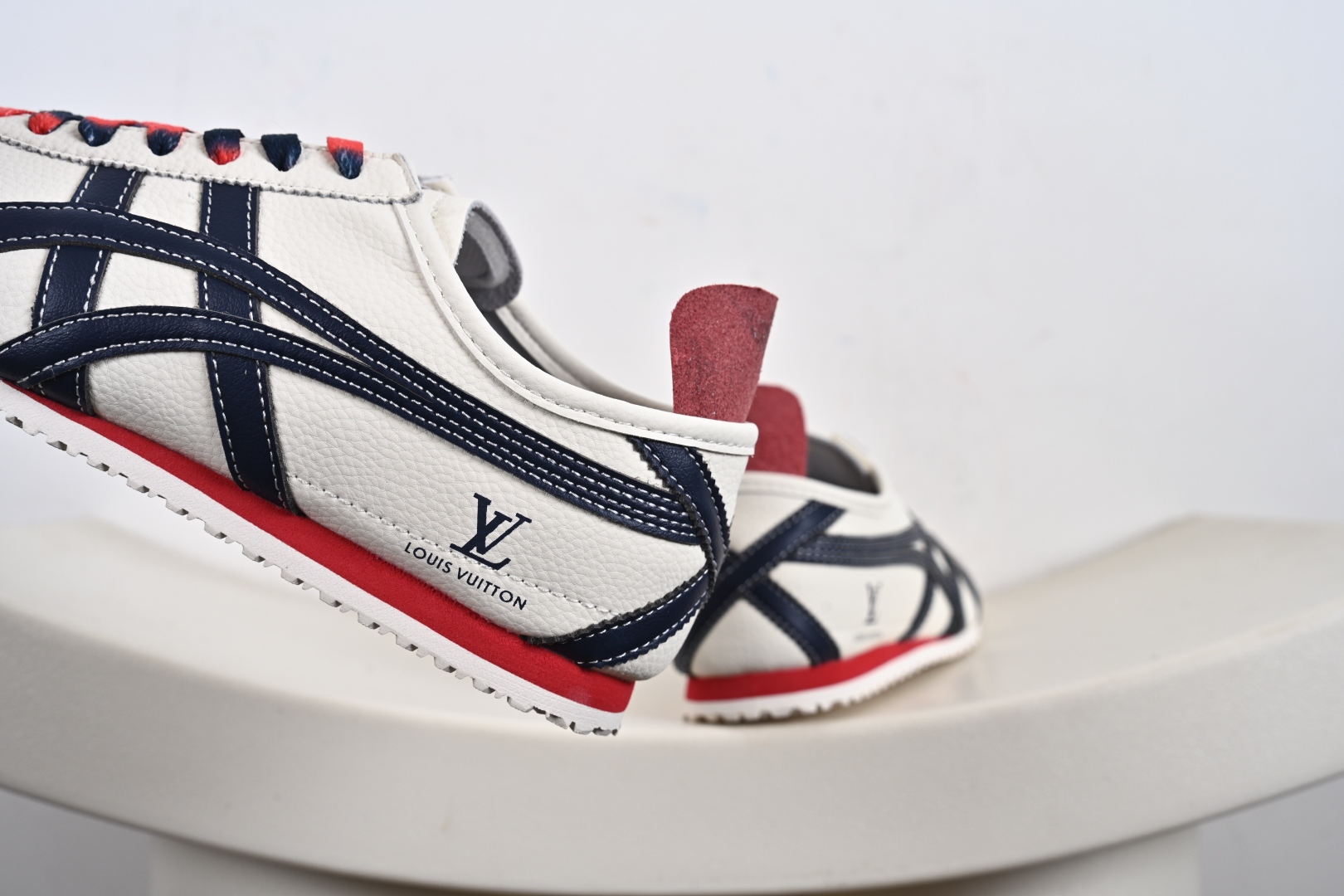 Onitsuka Tiger鬼塚虎 MEXICO 66 ‘DIY’定制球鞋系列 防滑耐磨透气轻便 低帮休闲鞋 DL408-136