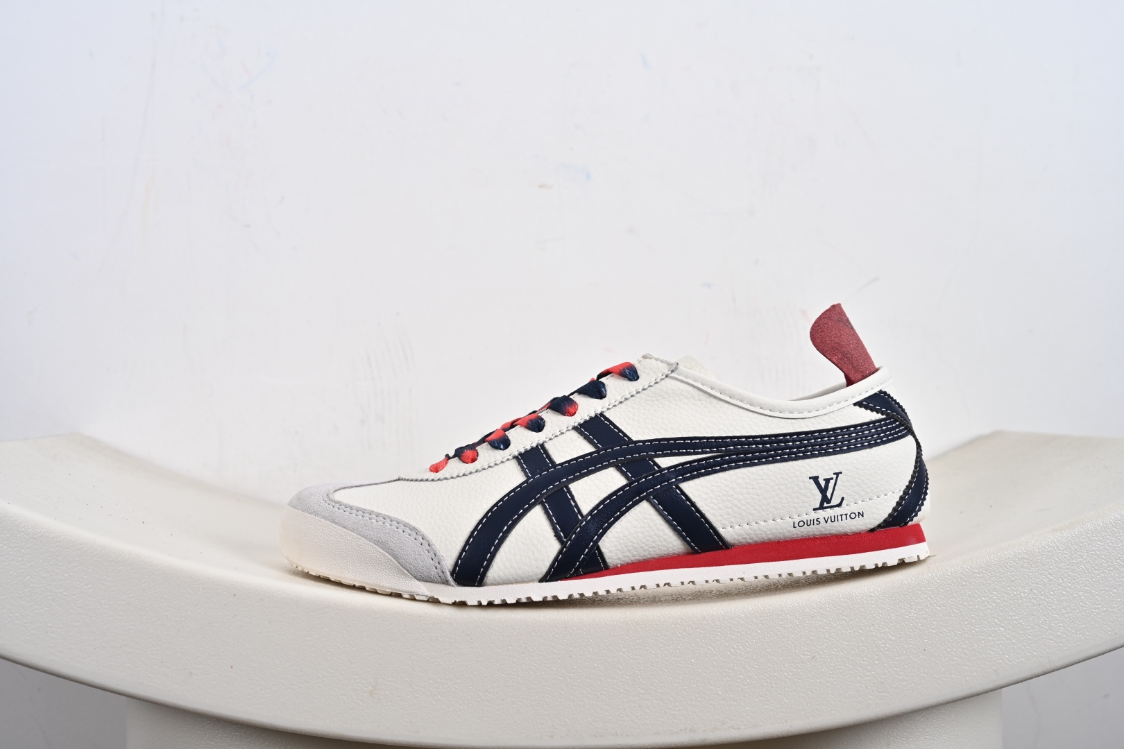 Onitsuka Tiger鬼塚虎 MEXICO 66 ‘DIY’定制球鞋系列 防滑耐磨透气轻便 低帮休闲鞋 DL408-136