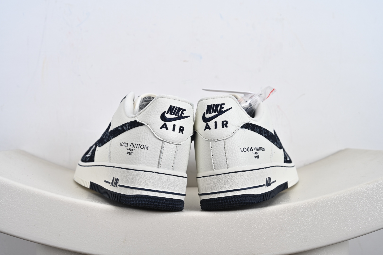 Nike Air Force 1 Low 07 x Louis Vuitton 黑白牛仔满天星 SC0601-553
